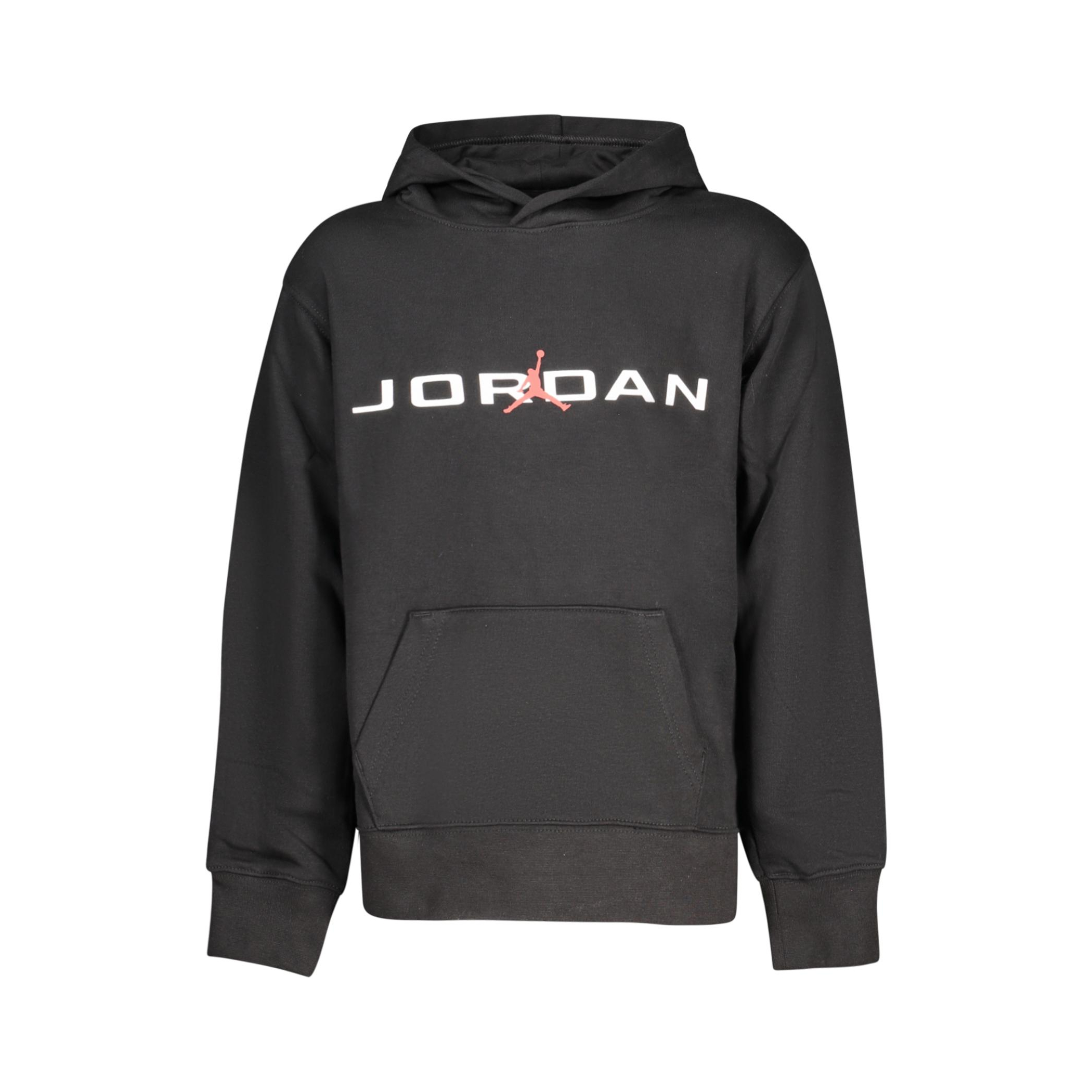 Снимка на Детски черен суитшърт с цип  JORDAN