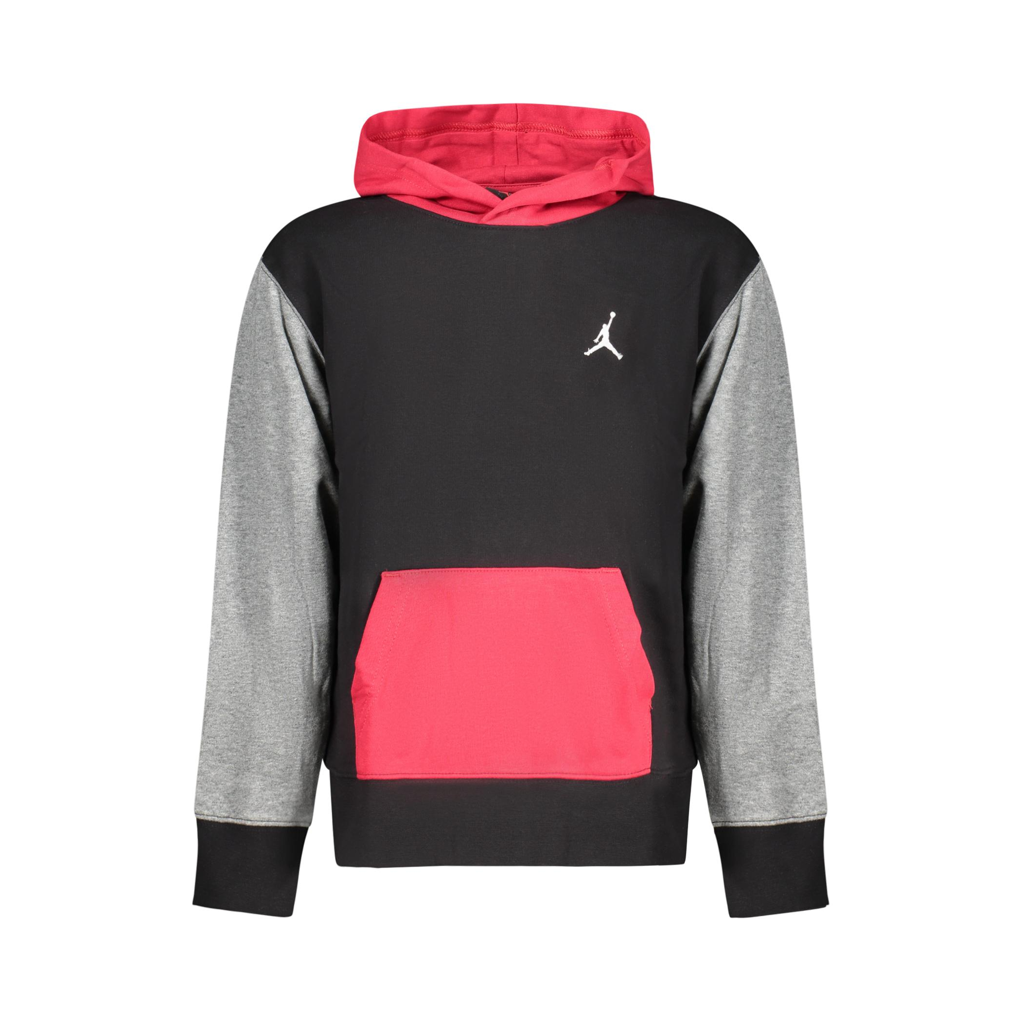 Снимка на Детски черен суитшърт с цип  JORDAN