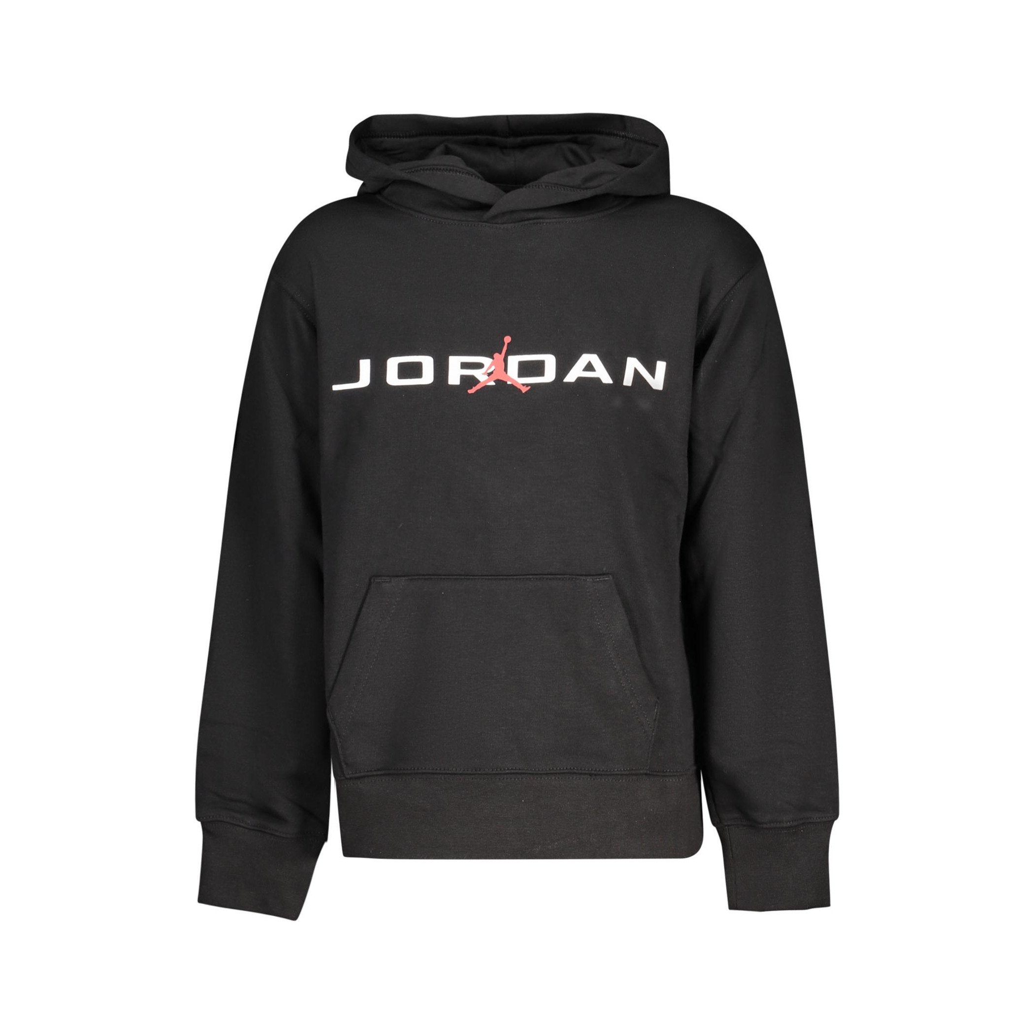 Снимка на Детски черен суитшърт с цип  JORDAN