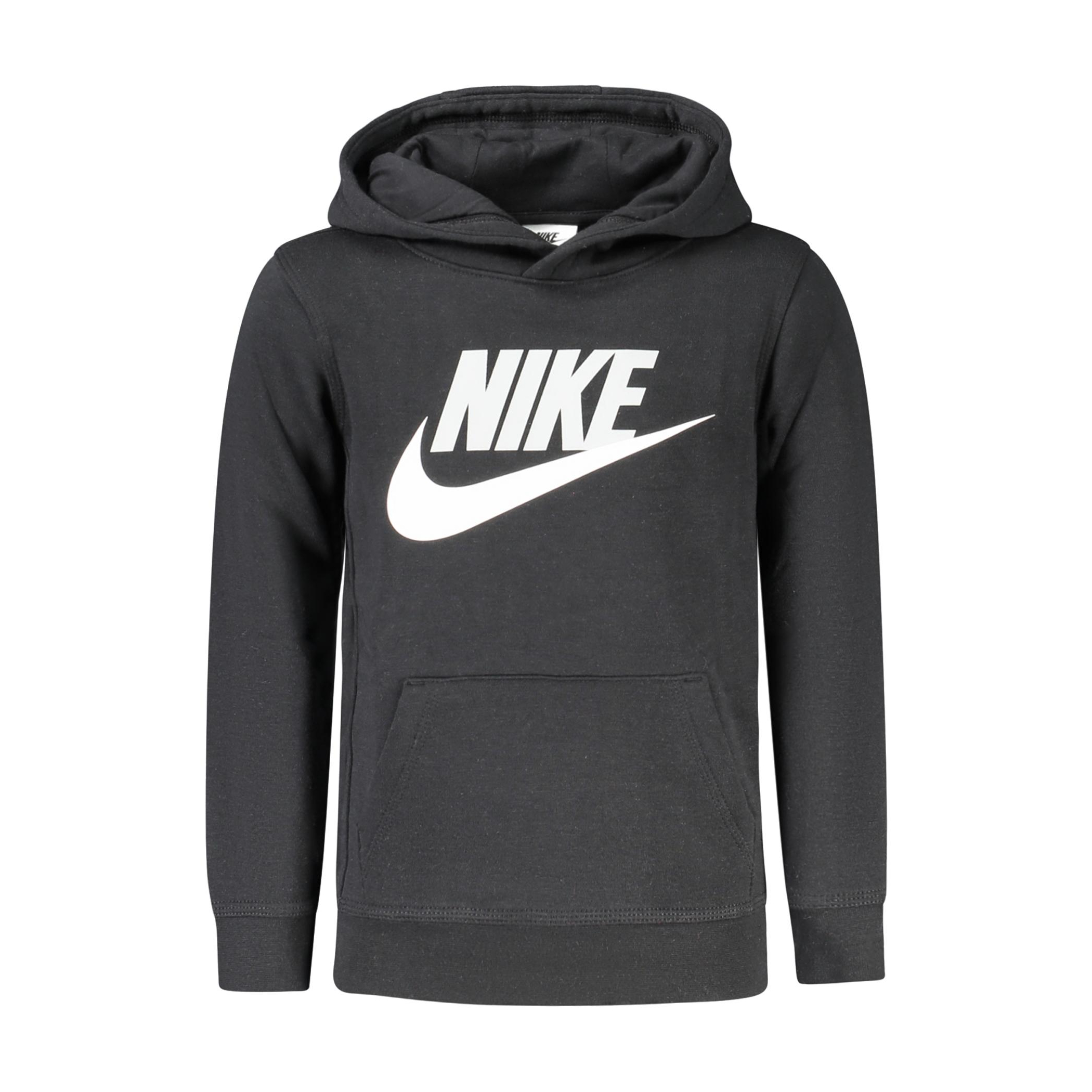 Снимка на Детски черен суитшърт с цип  NIKE