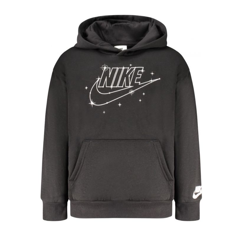 Снимка на Детски черен суитшърт с цип  NIKE 