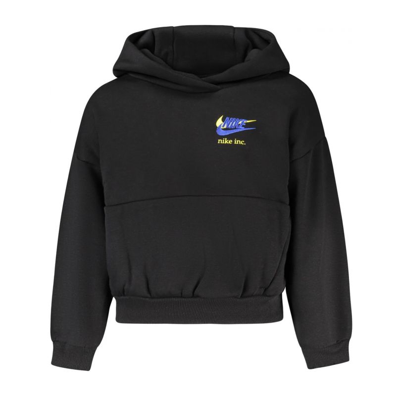 Снимка на Детски черен суитшърт с цип  NIKE 