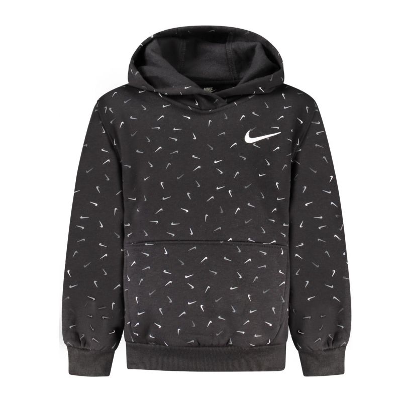 Снимка на Детски черен суитшърт с цип  NIKE 