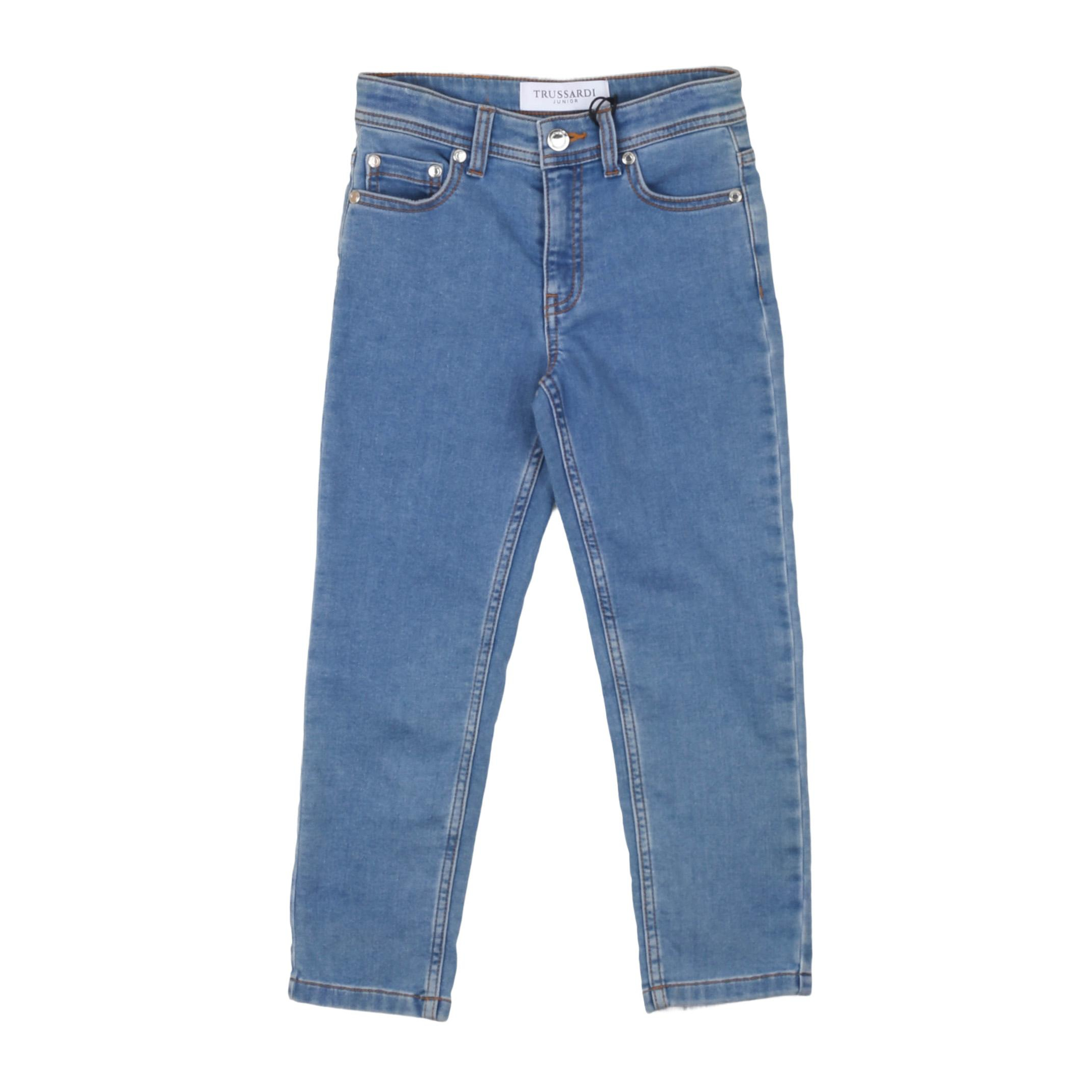 Снимка на Детски дънки момче TRUSSARDI