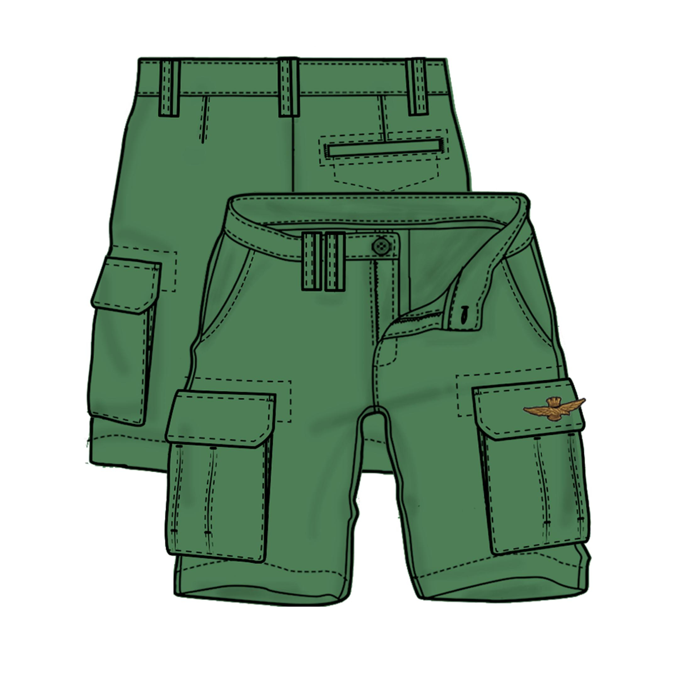 Снимка на Детски къси панталони за момче AERONAUTICA MILITARE