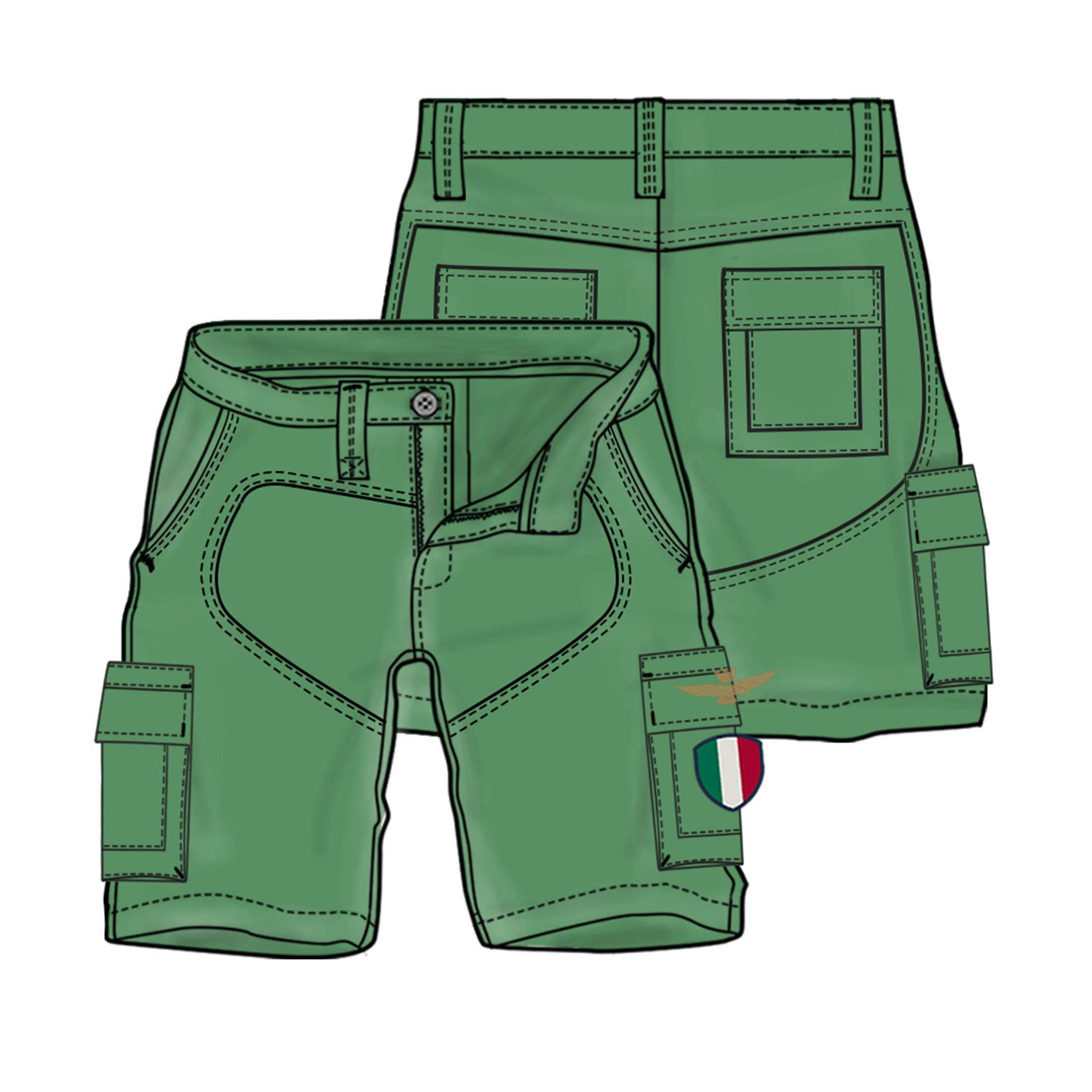 Снимка на Детски къси панталони за момче AERONAUTICA MILITARE