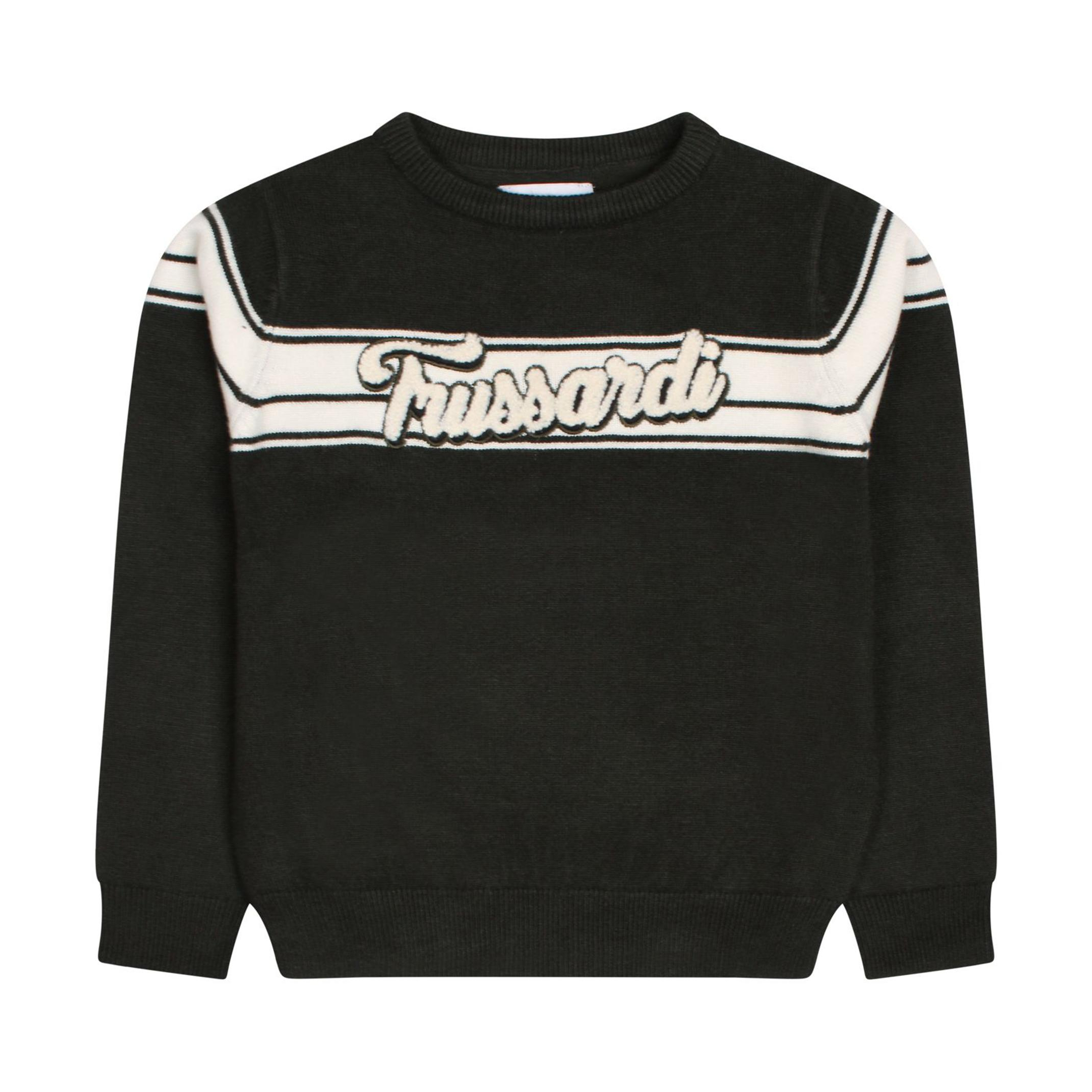 Снимка на Детски пуловер момче TRUSSARDI