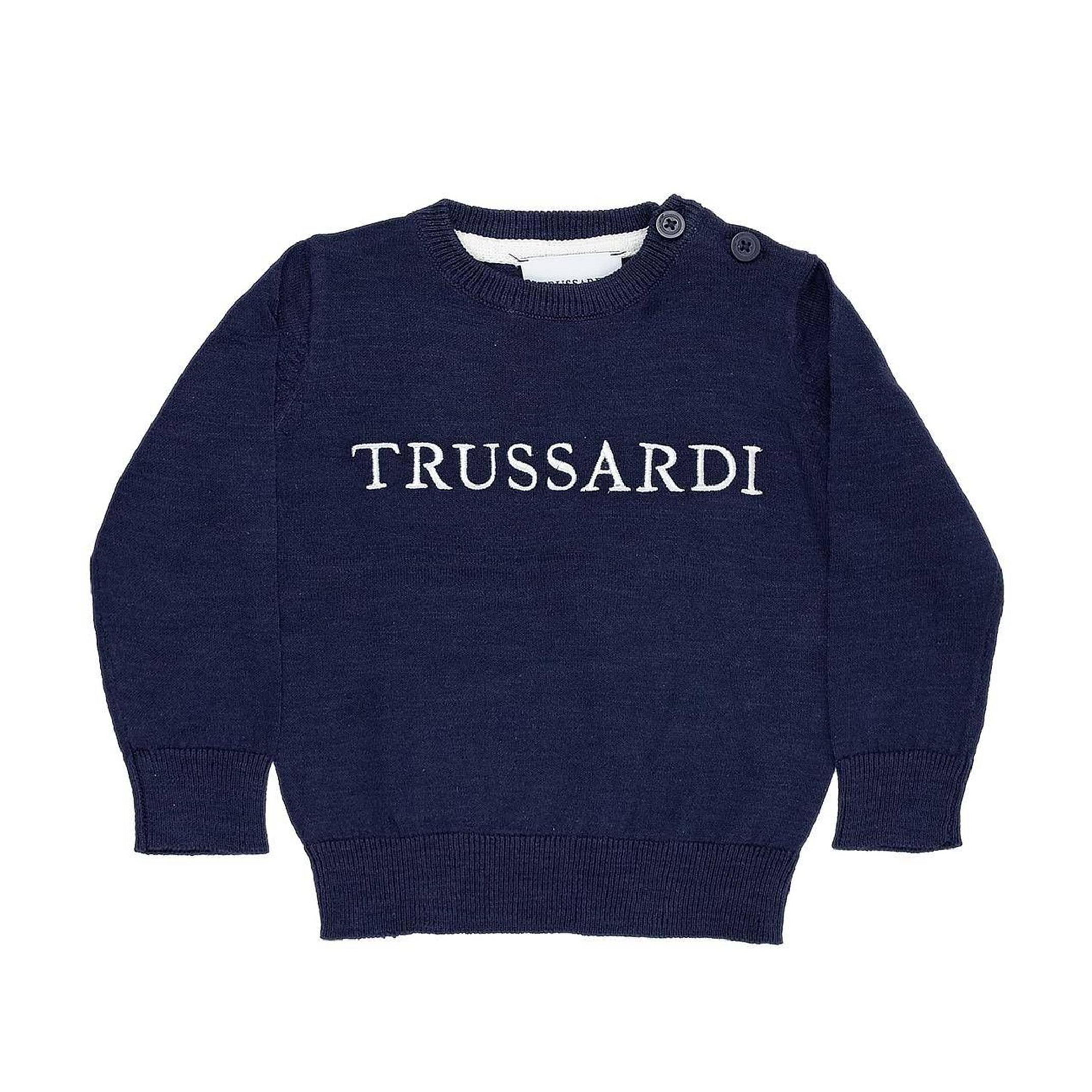 Снимка на Детски пуловер момче TRUSSARDI