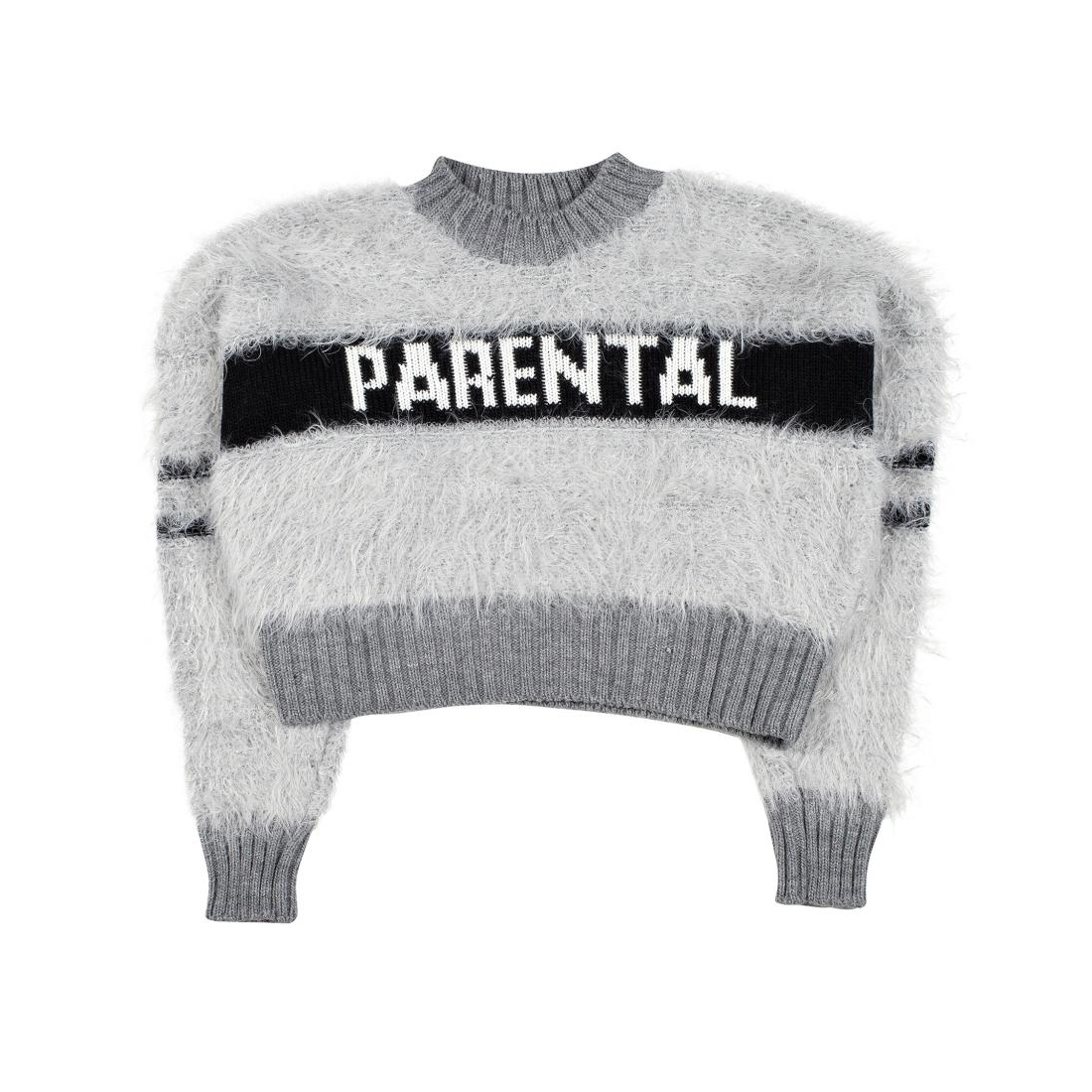Снимка на Детски пуловер момиче PARENTAL ADVISORY