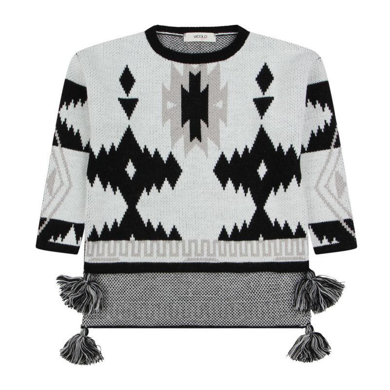 Снимка на Детски пуловер момиче VICOLO 