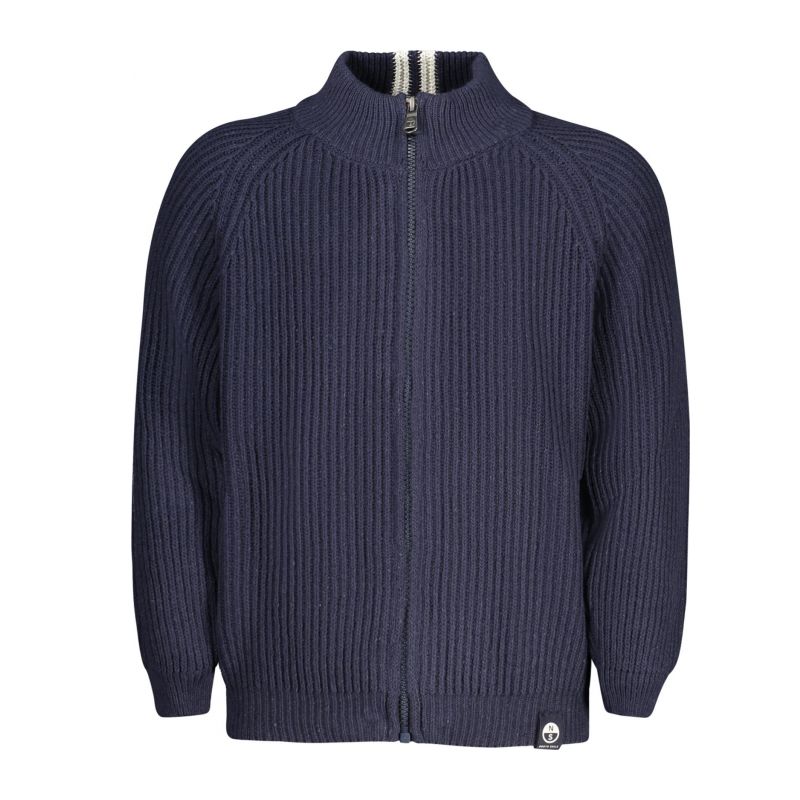 Детски син кардиган