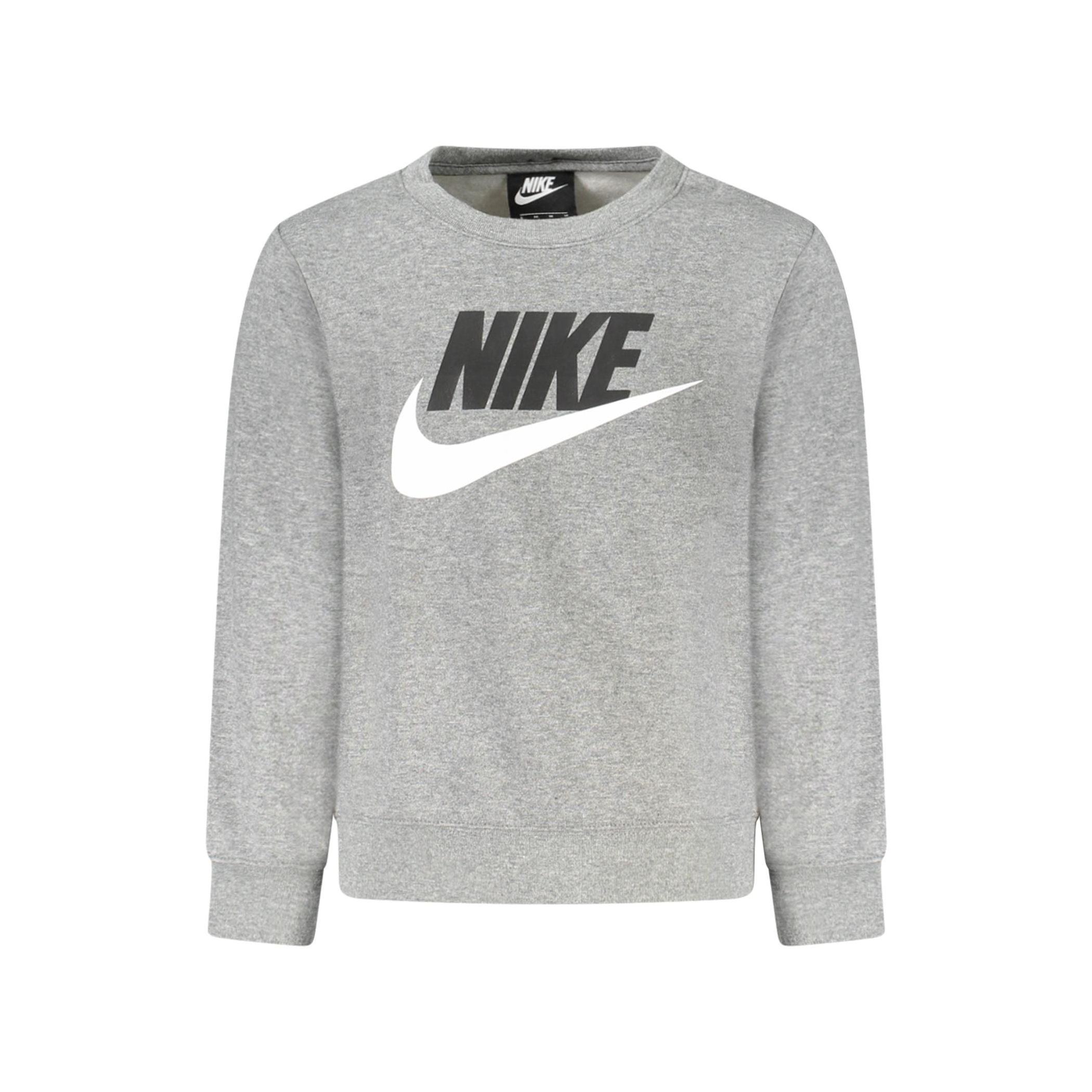 Снимка на Детски сив суитшърт с цип  NIKE