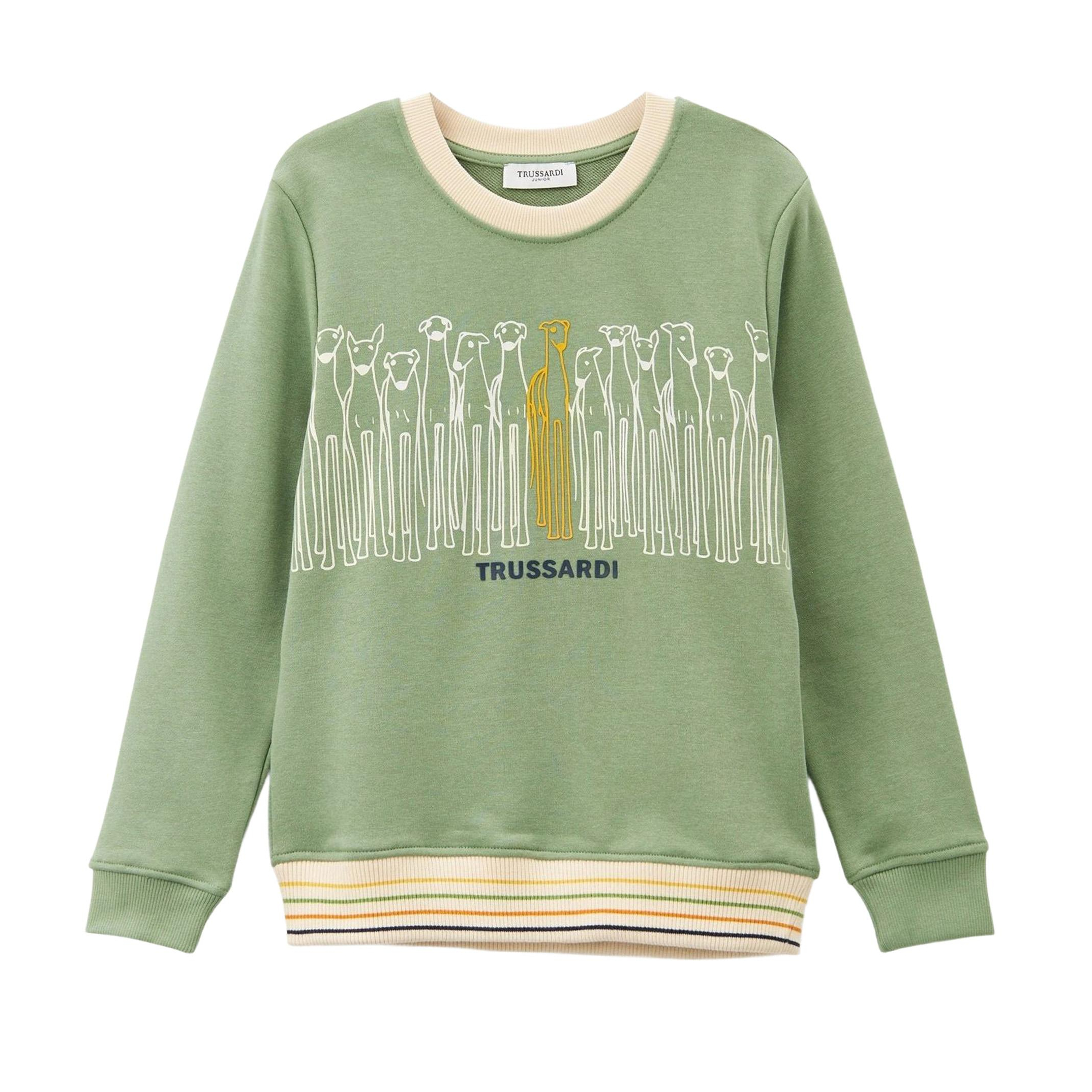 Снимка на Детски суичър момче TRUSSARDI