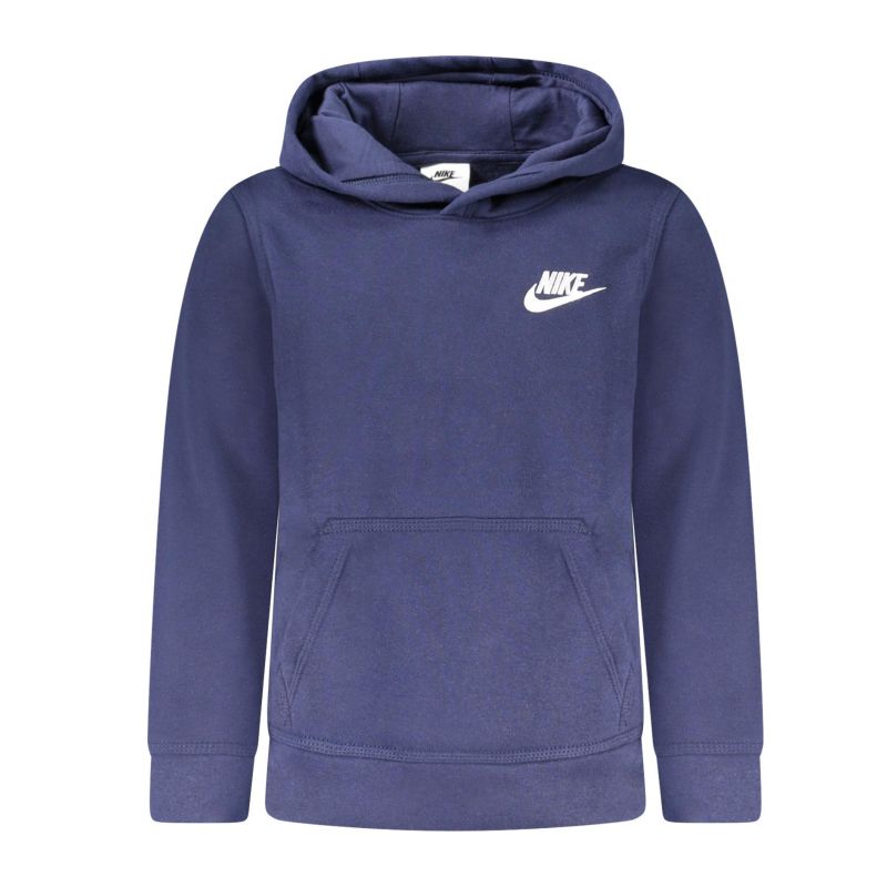 Снимка на Детски суитшър с цип , син NIKE 