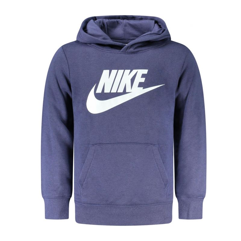 Снимка на Детски суитшър с цип , син NIKE 