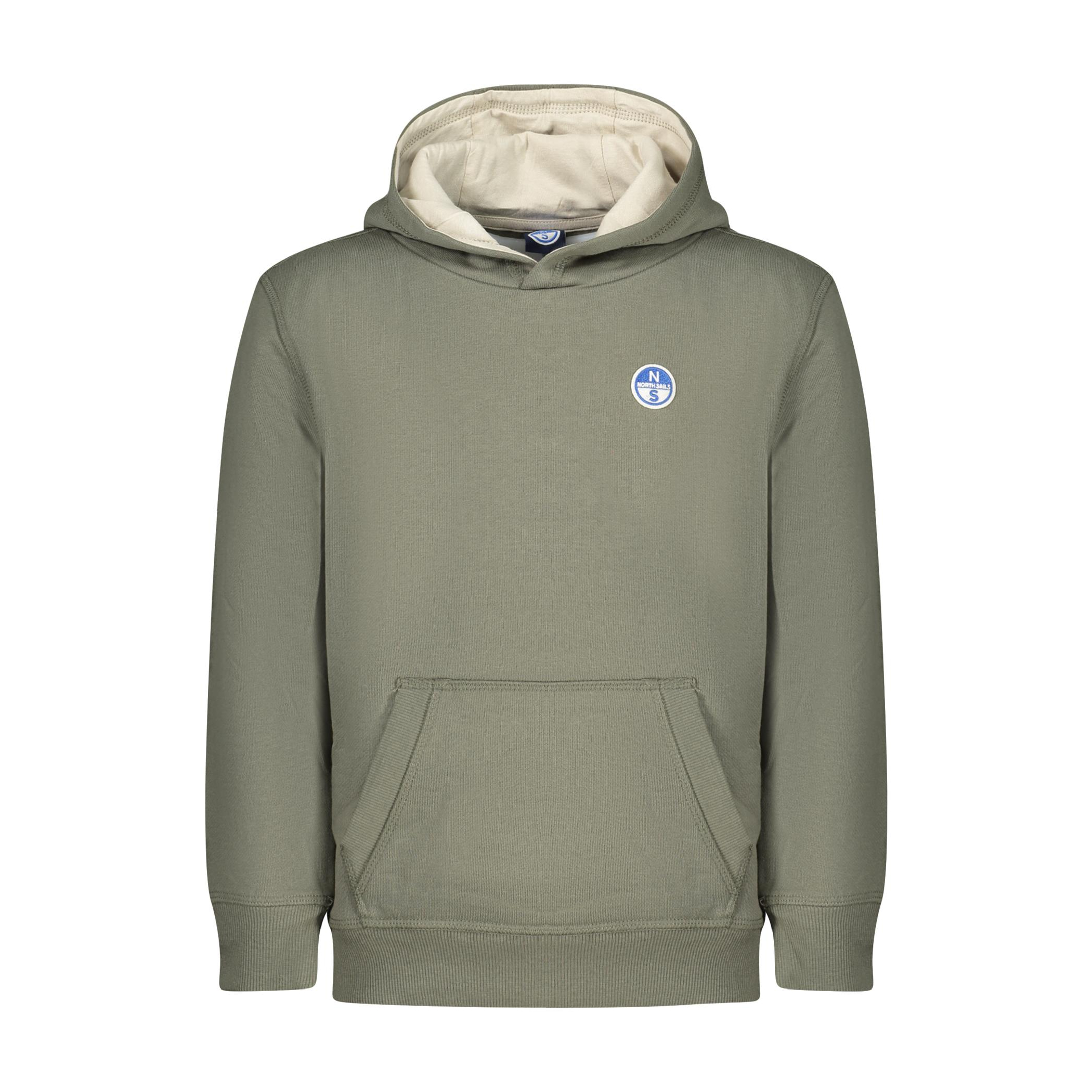Снимка на Детски суитшър с цип , зелен NORTH SAILS