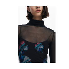 Снимка  на Дълга черна рокля за жени  DESIGUAL 