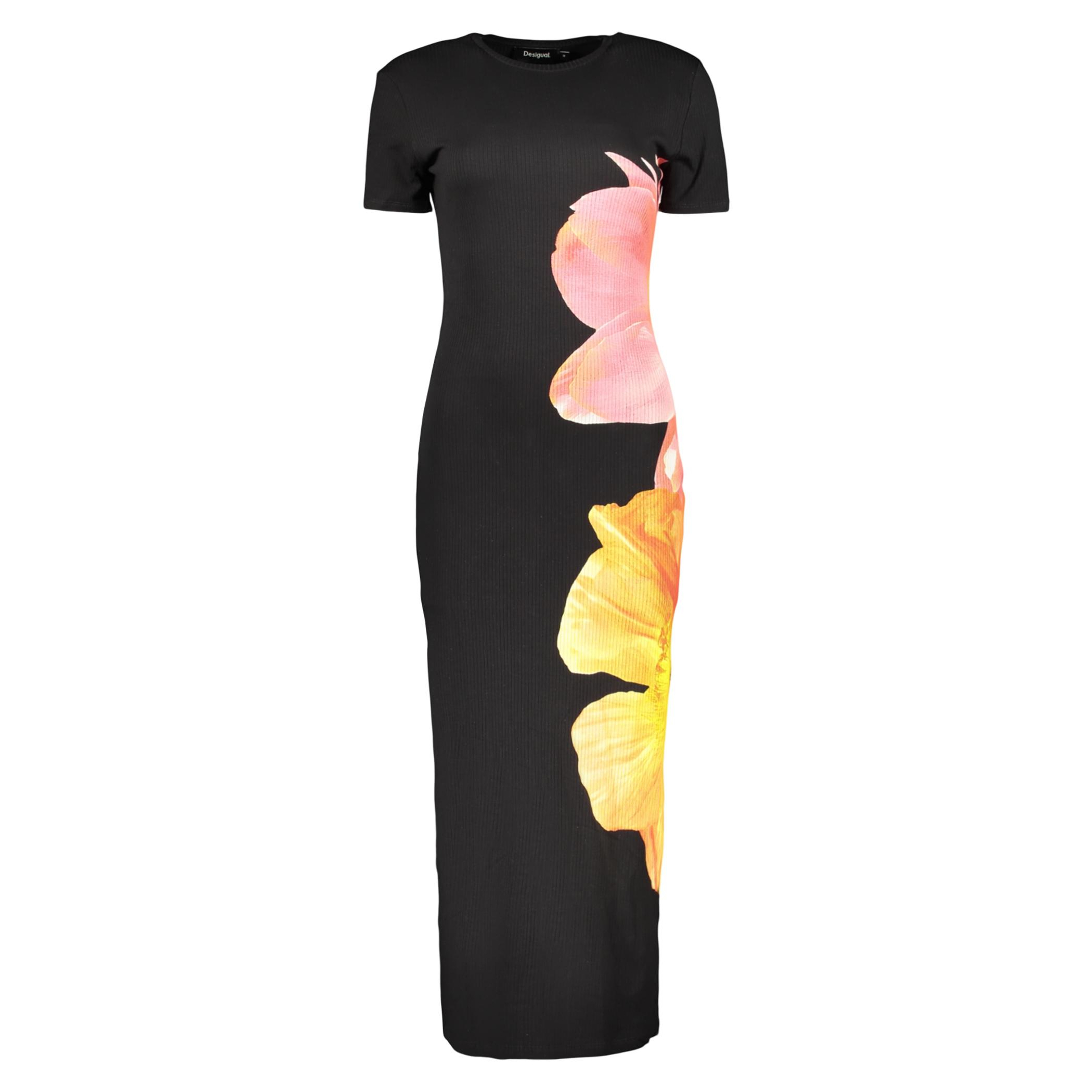 Снимка на Дълга черна рокля за жени  DESIGUAL