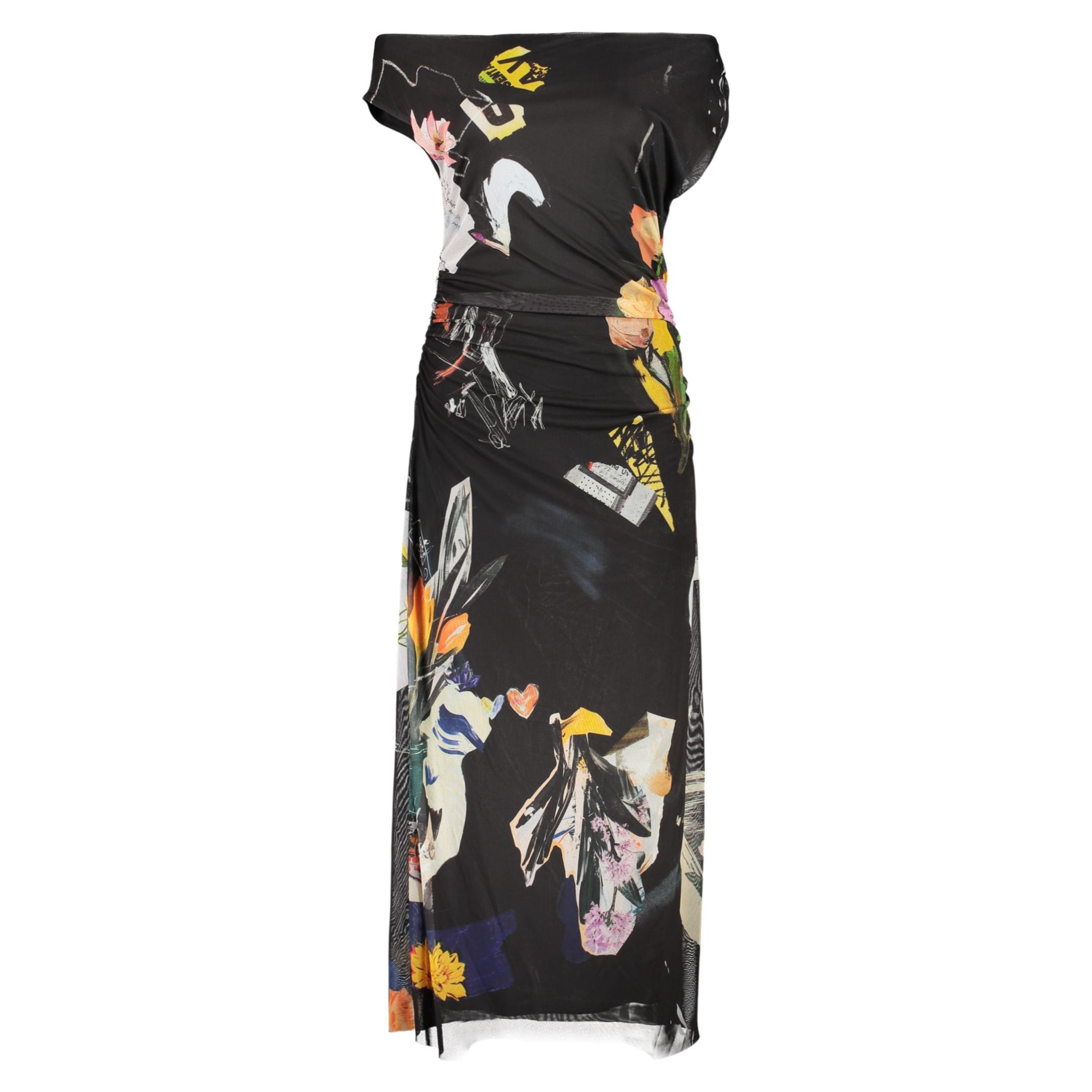 Снимка на Дълга черна рокля за жени  DESIGUAL