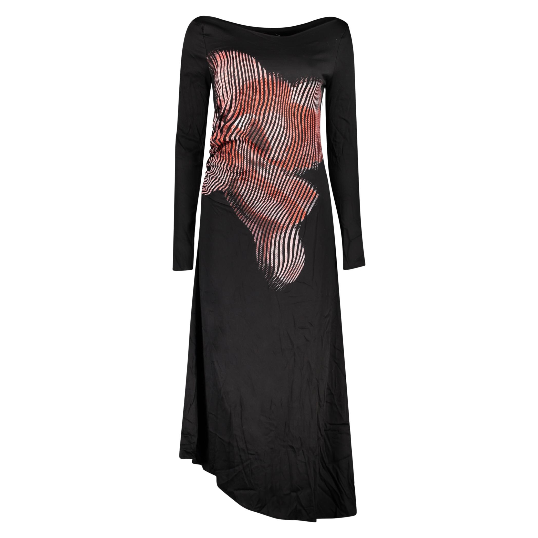 Снимка на Дълга черна рокля за жени  DESIGUAL