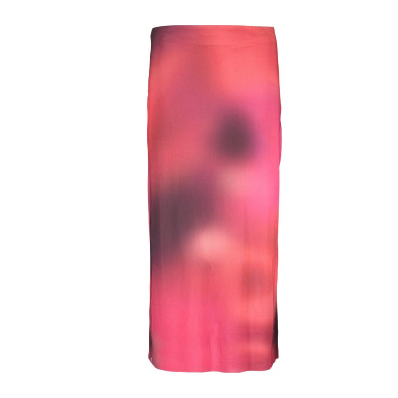 Дълга дамска лилава пола