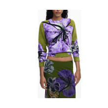 Снимка  на Дълга зелена пола за жени  DESIGUAL 