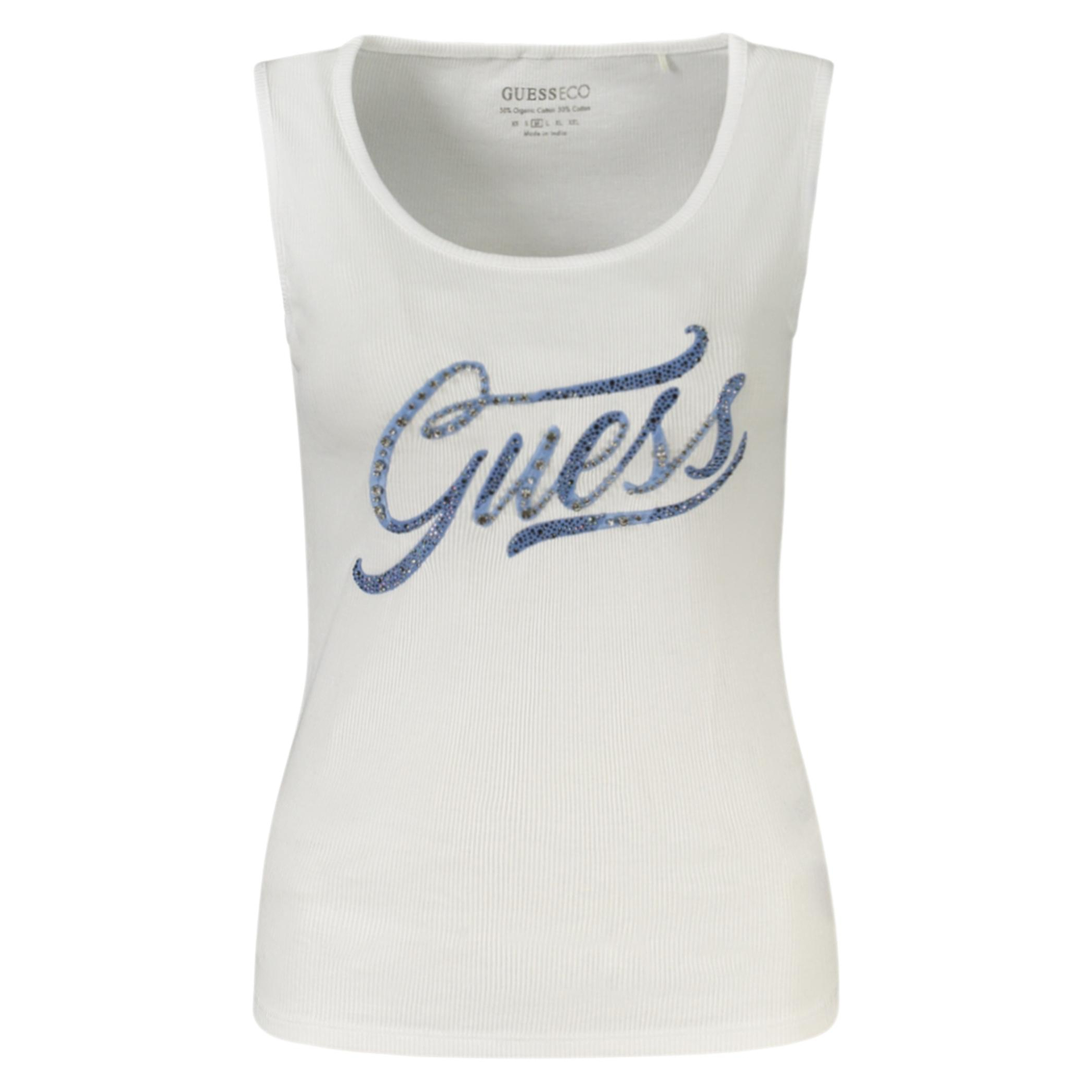 Снимка на Дънков потник  дамски бял GUESS