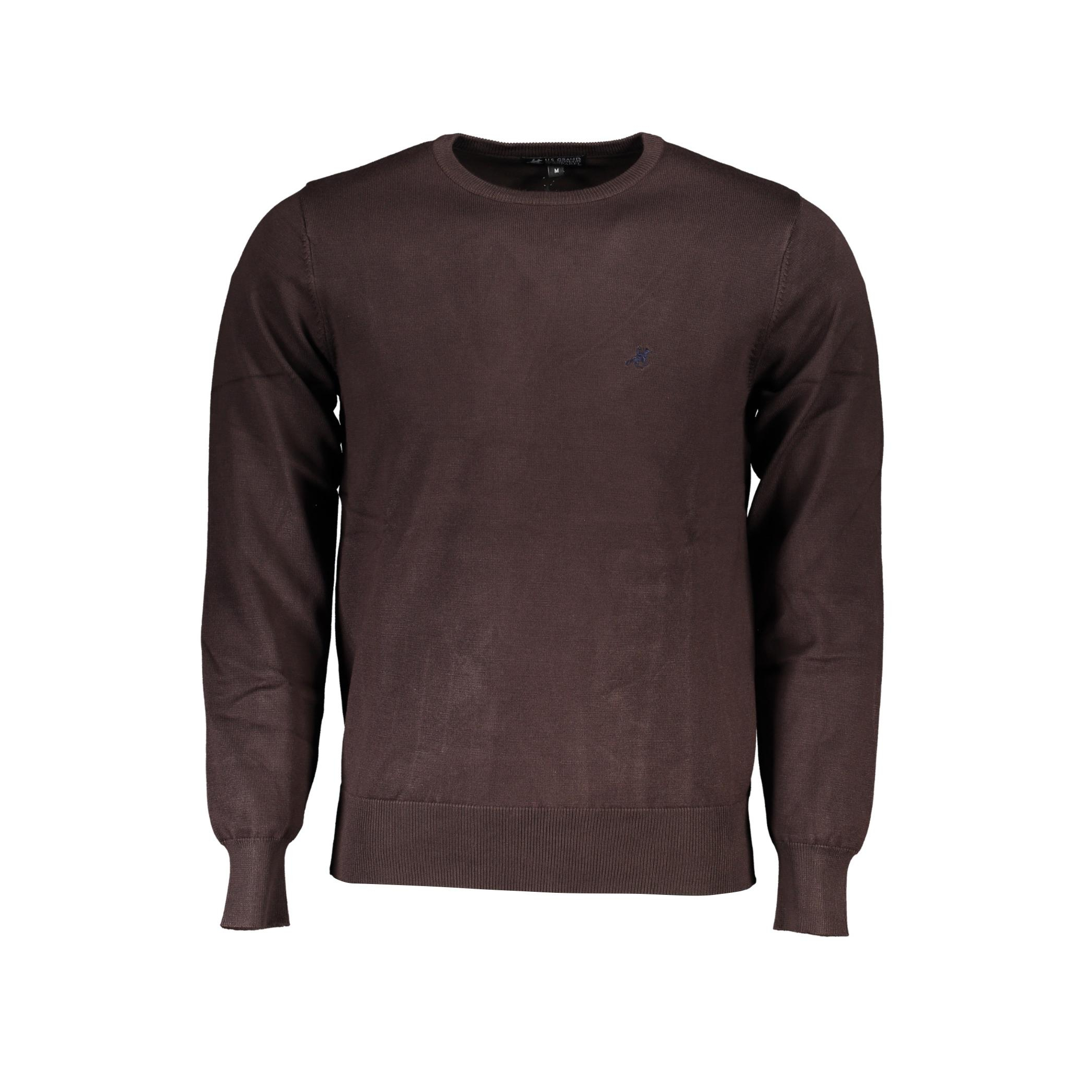 Снимка на Кафява мъжка фланелка на us grand U.S. GRAND