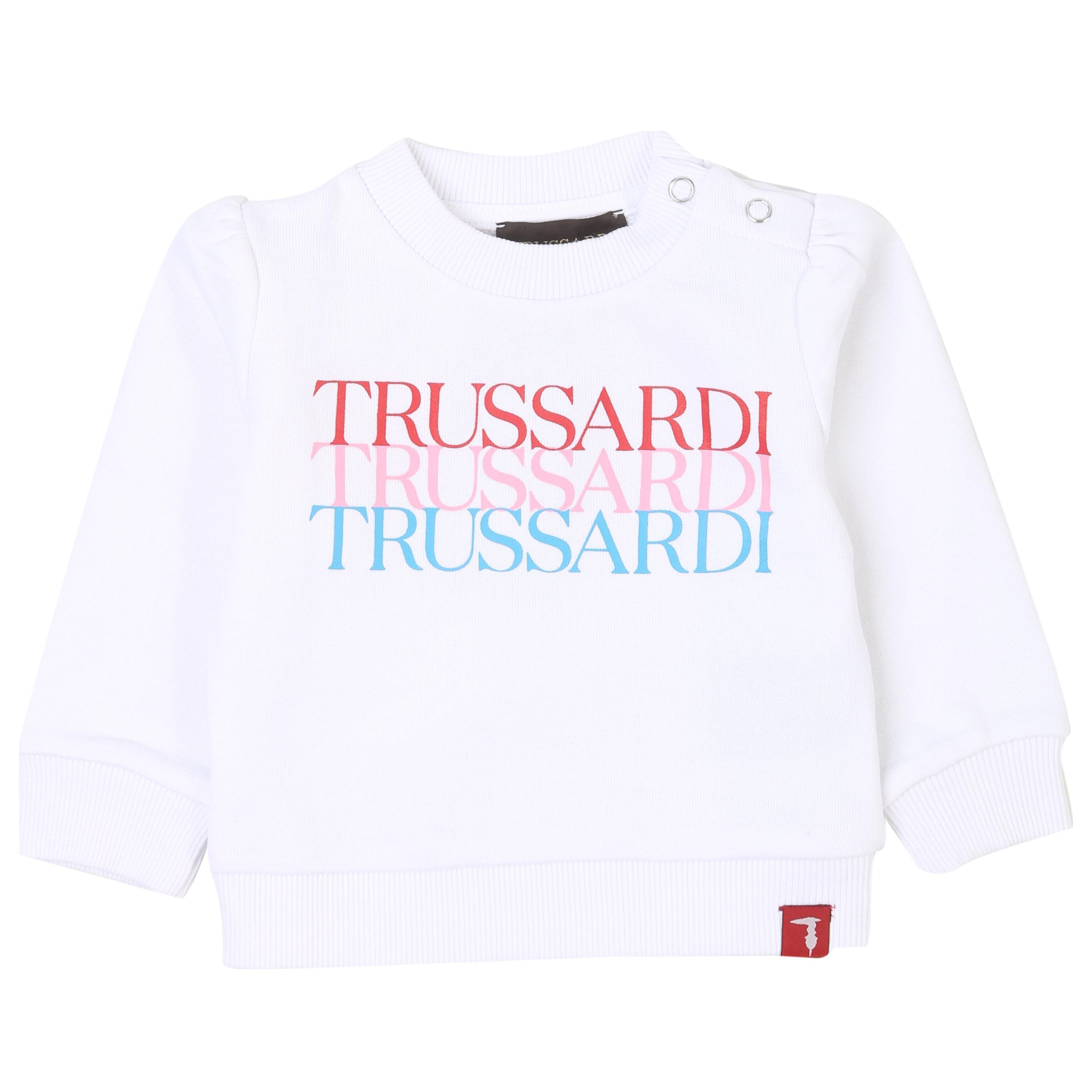 TRUSSARDI KIDS Комплект детски дрехи момче цвят бял - OneMoreTrend