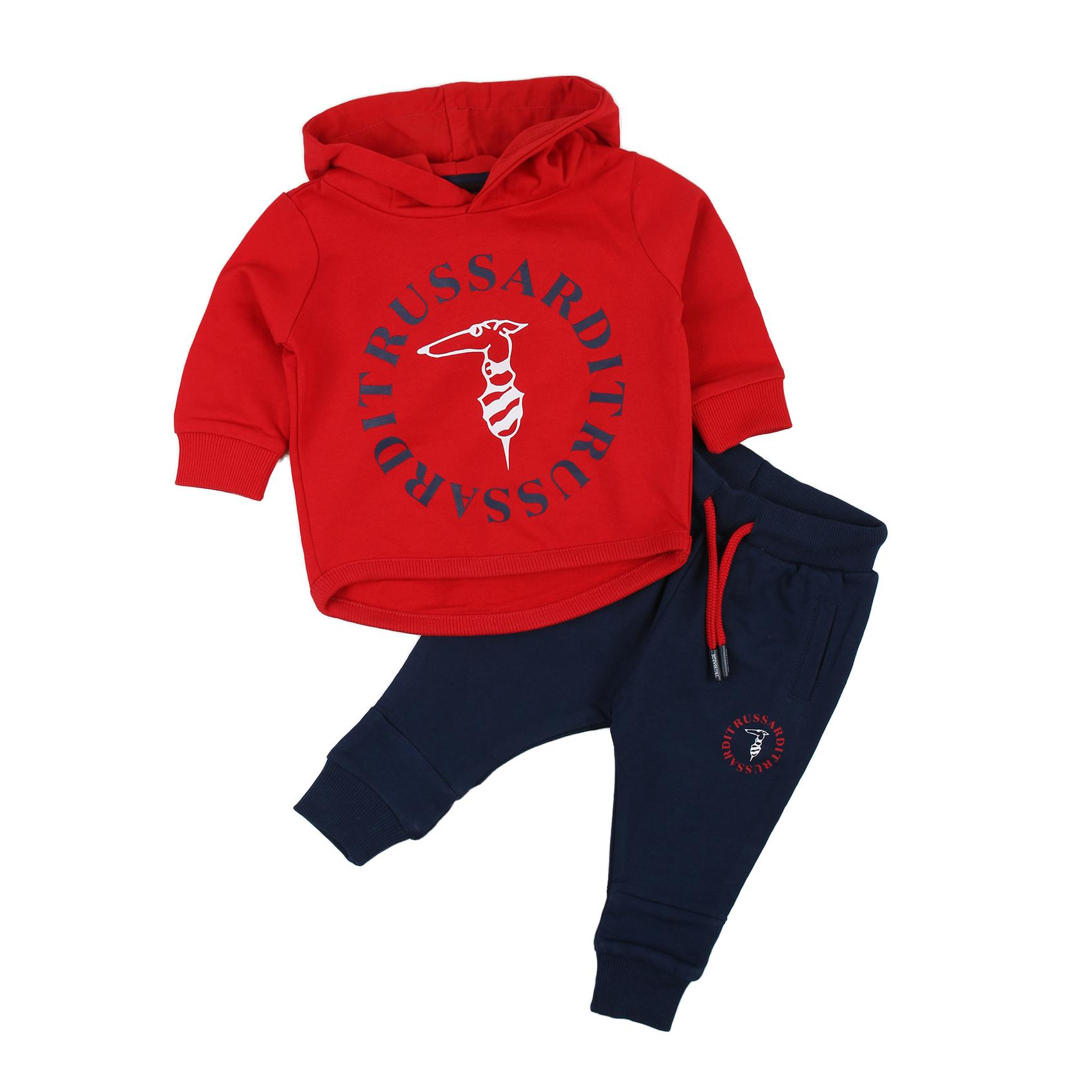 TRUSSARDI KIDS Комплект детски дрехи момче цвят червен - OneMoreTrend