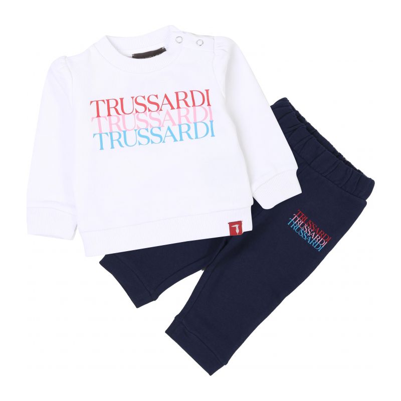 TRUSSARDI KIDS Комплект детски дрехи момче цвят бял - OneMoreTrend