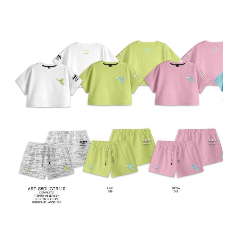 Снимка на Комплект детски дрехи момиче DIADORA 