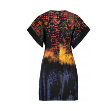 Снимка  на Къса рокля за жени в черно DESIGUAL 