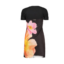 Снимка  на Къса рокля за жени в черно DESIGUAL 