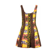 Снимка  на Къса рокля за жени в жълто DESIGUAL 