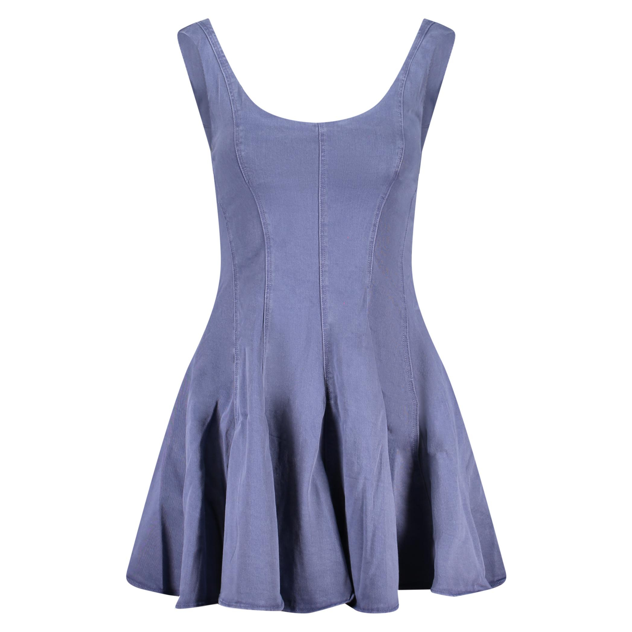 Снимка на Къса рокля за жени в син цвят DESIGUAL