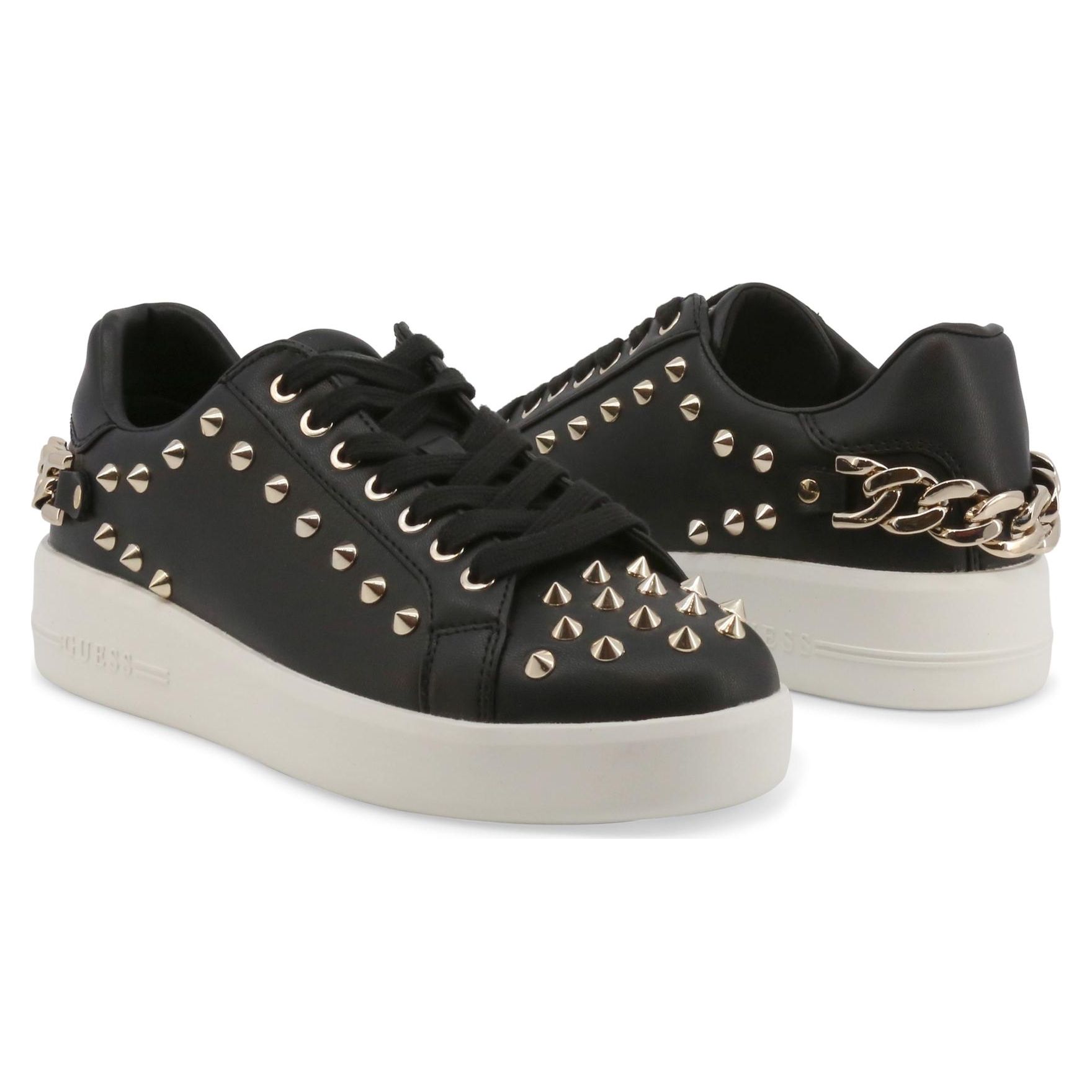 GUESS Маратонки цвят черен - OneMoreTrend