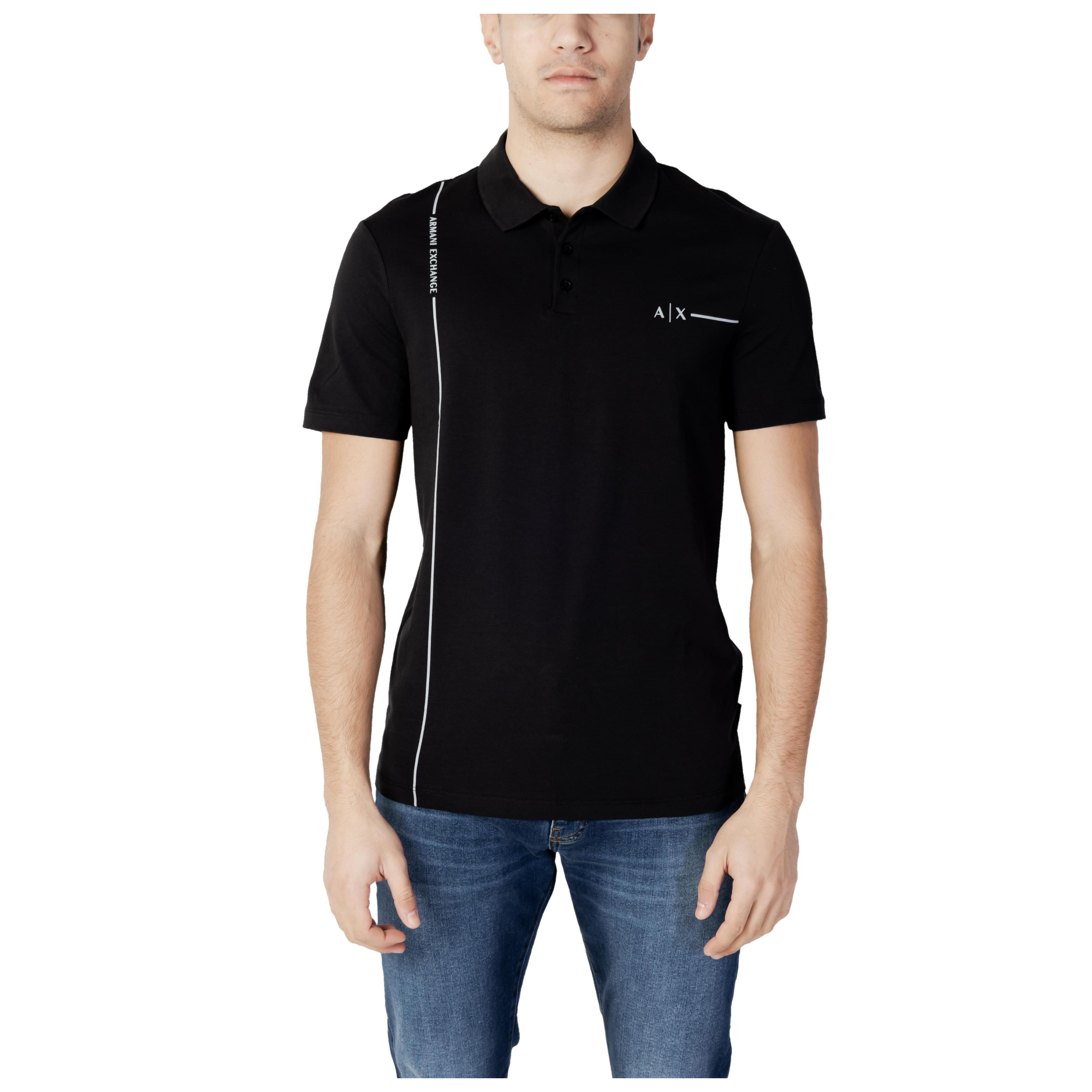 Снимка на Мъжка блуза с яка ARMANI EXCHANGE