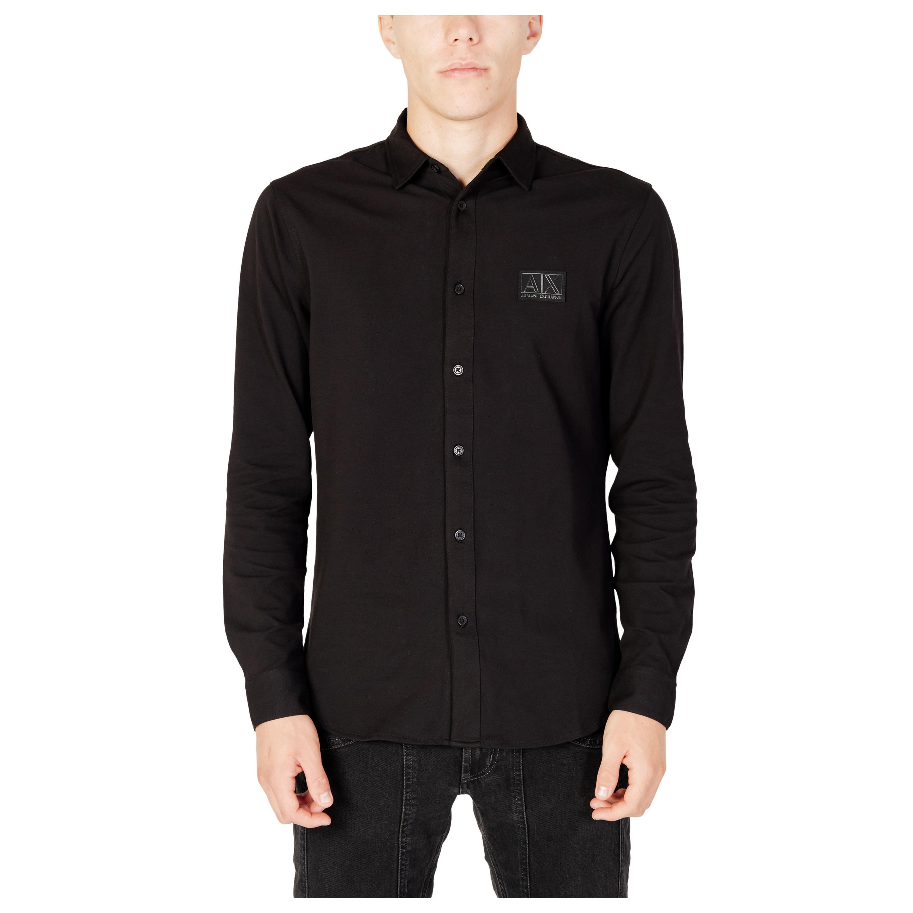 Снимка на Мъжка блуза с яка ARMANI EXCHANGE