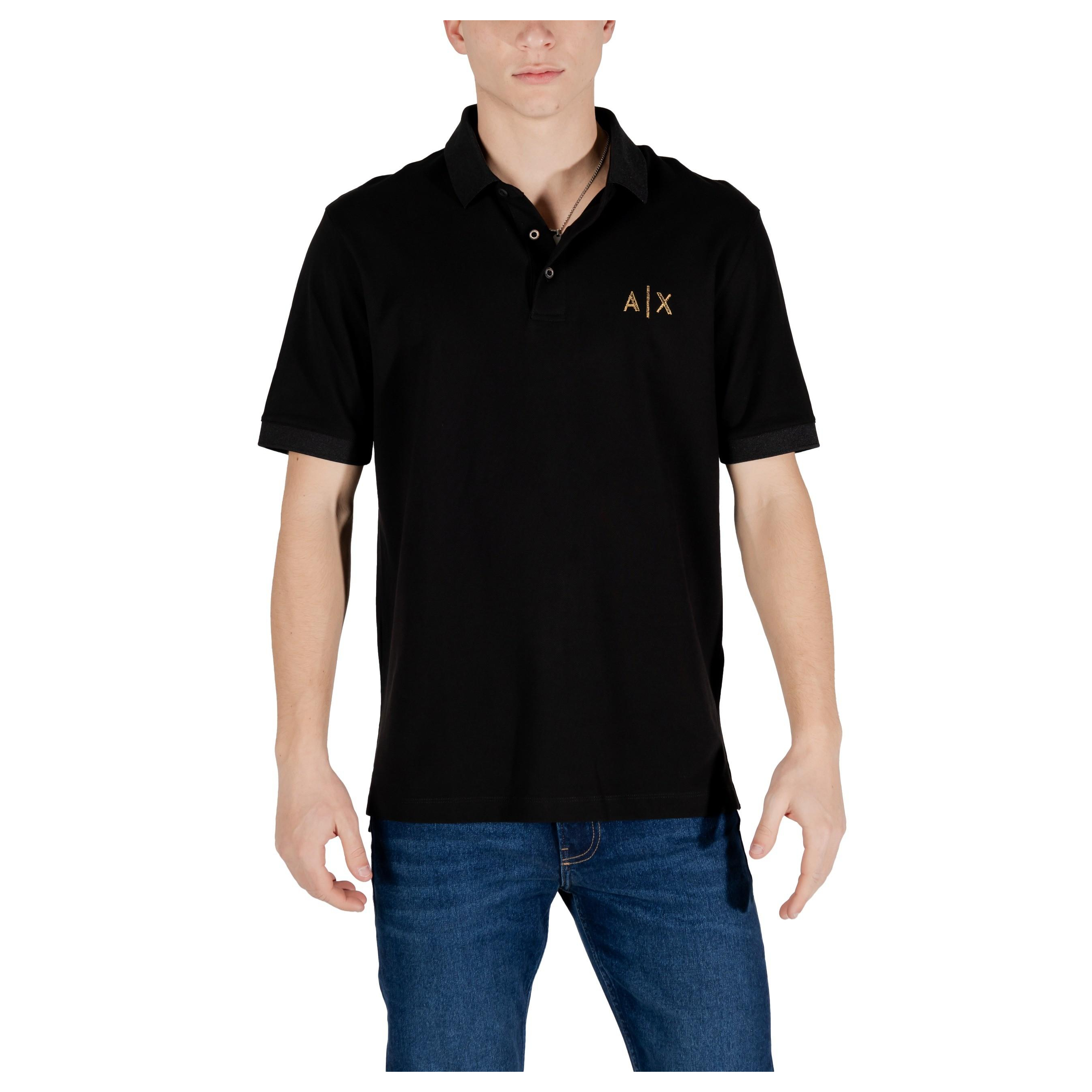 Снимка на Мъжка блуза с яка ARMANI EXCHANGE