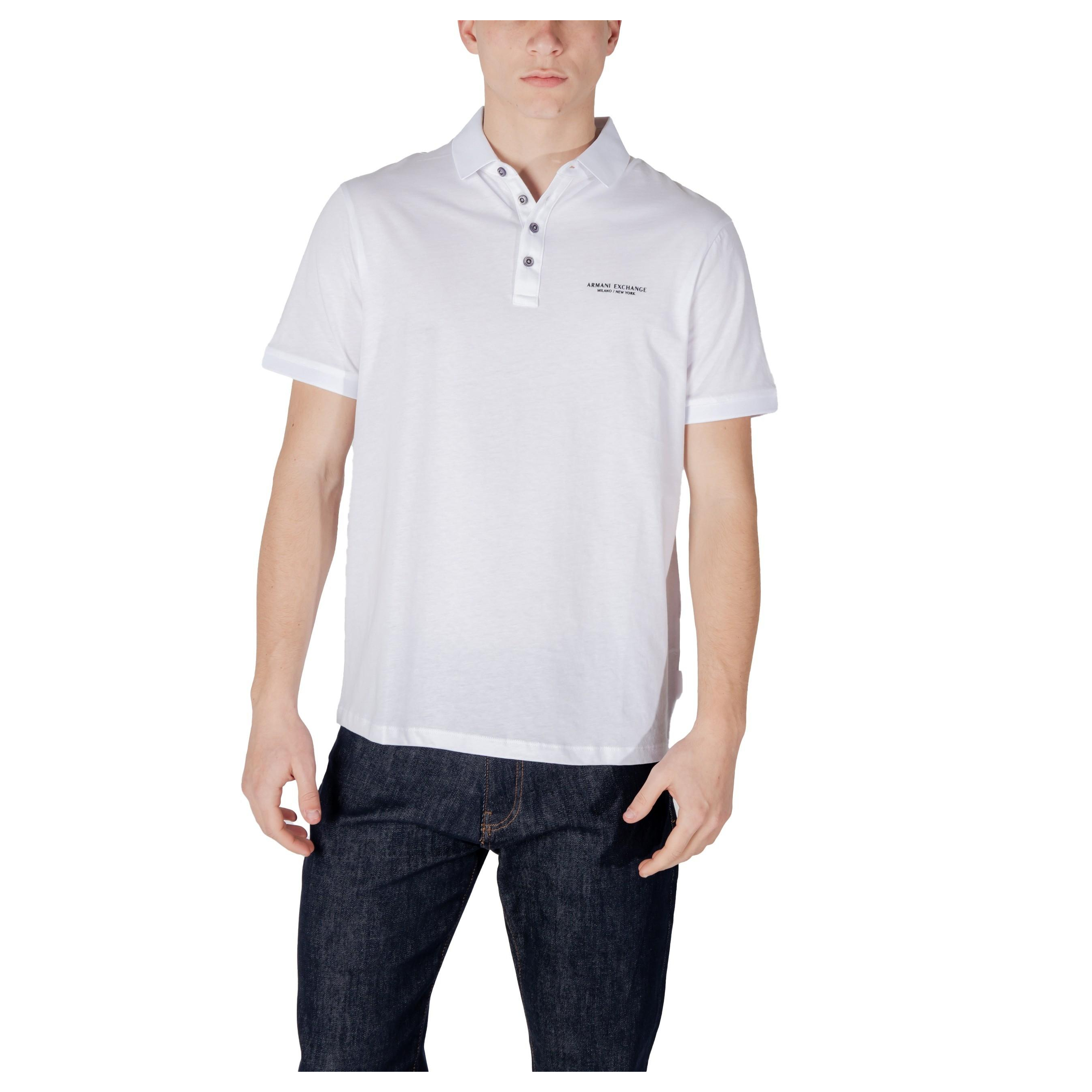 Снимка на Мъжка блуза с яка ARMANI EXCHANGE