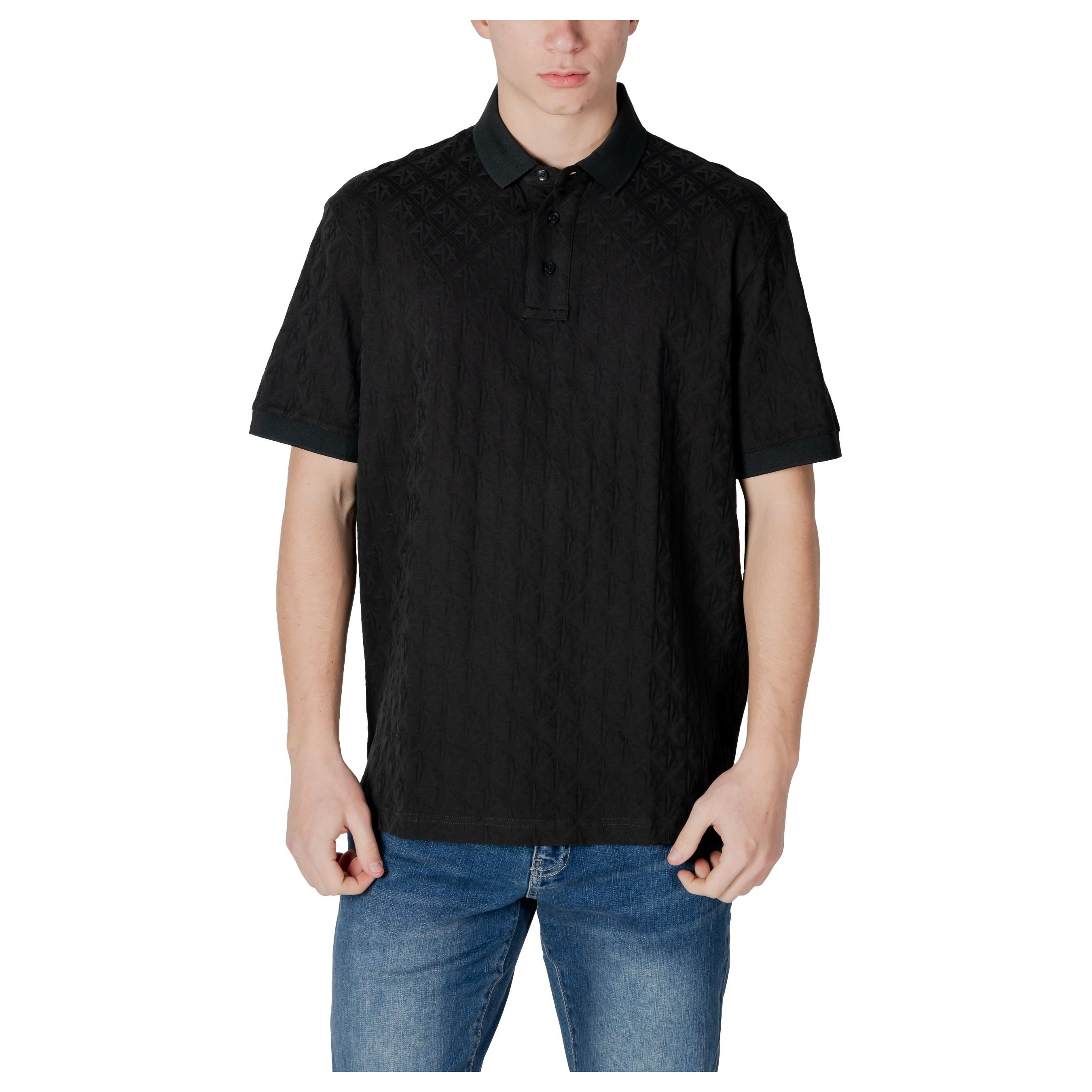 Снимка на Мъжка блуза с яка ARMANI EXCHANGE