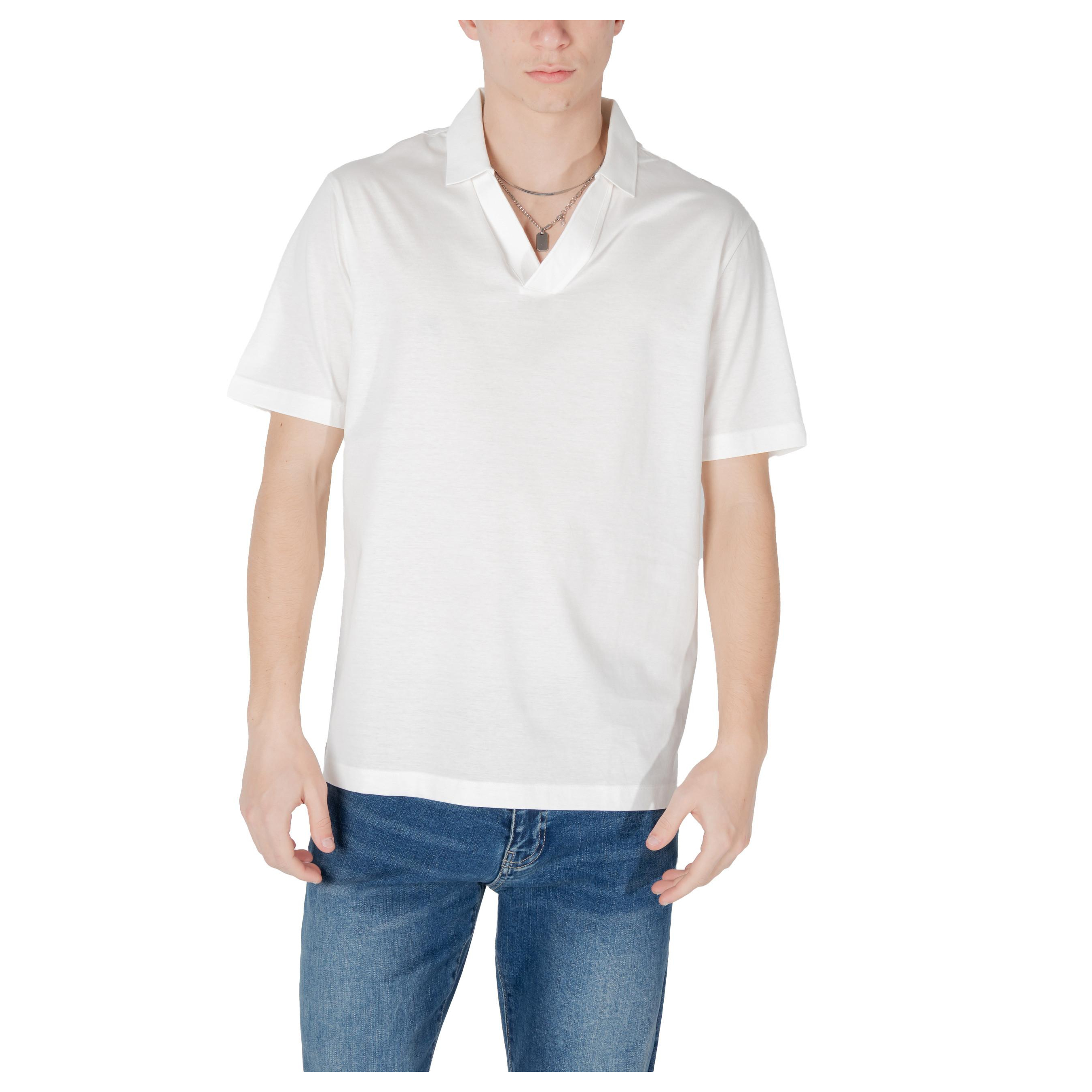 Снимка на Мъжка блуза с яка ARMANI EXCHANGE
