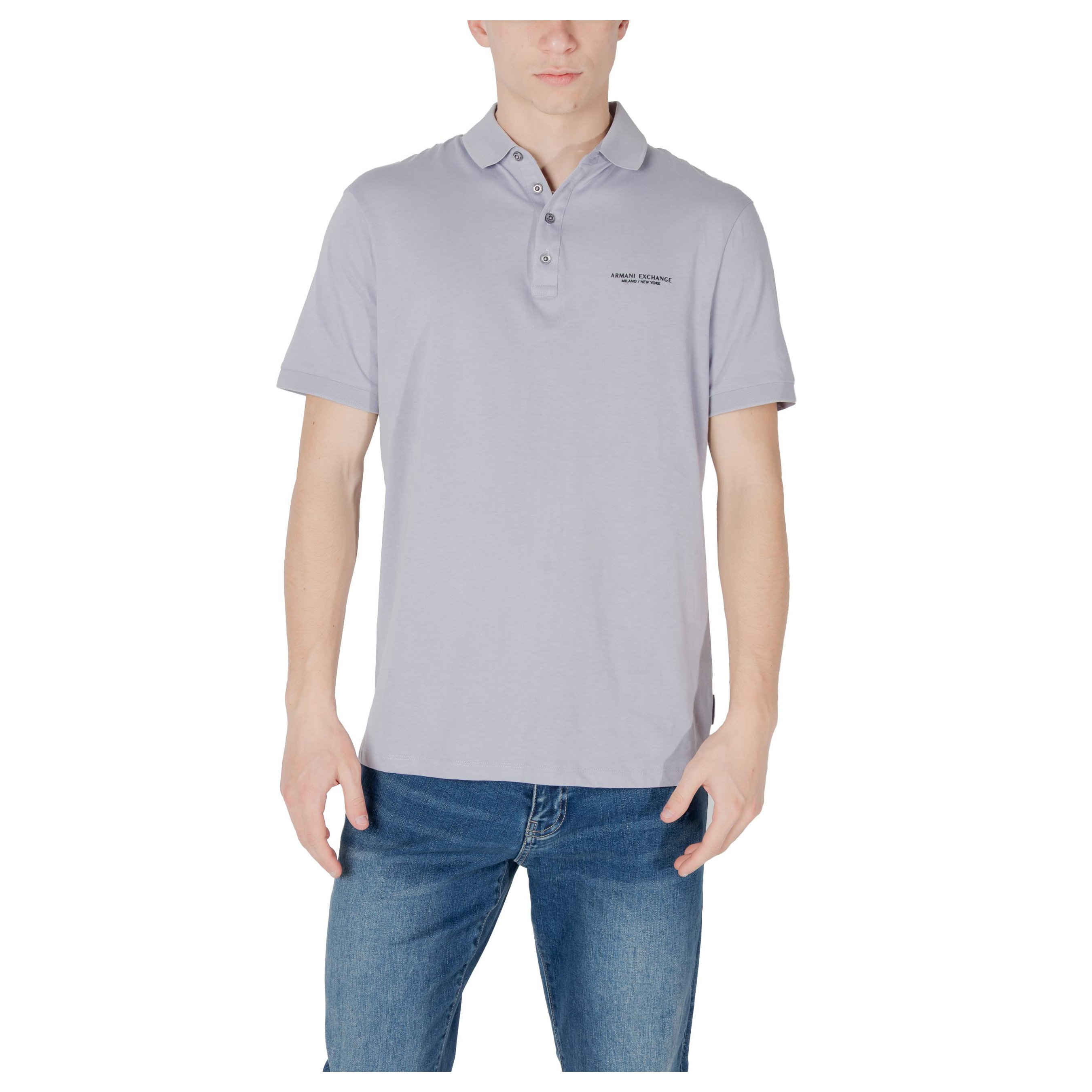 Снимка на Мъжка блуза с яка ARMANI EXCHANGE