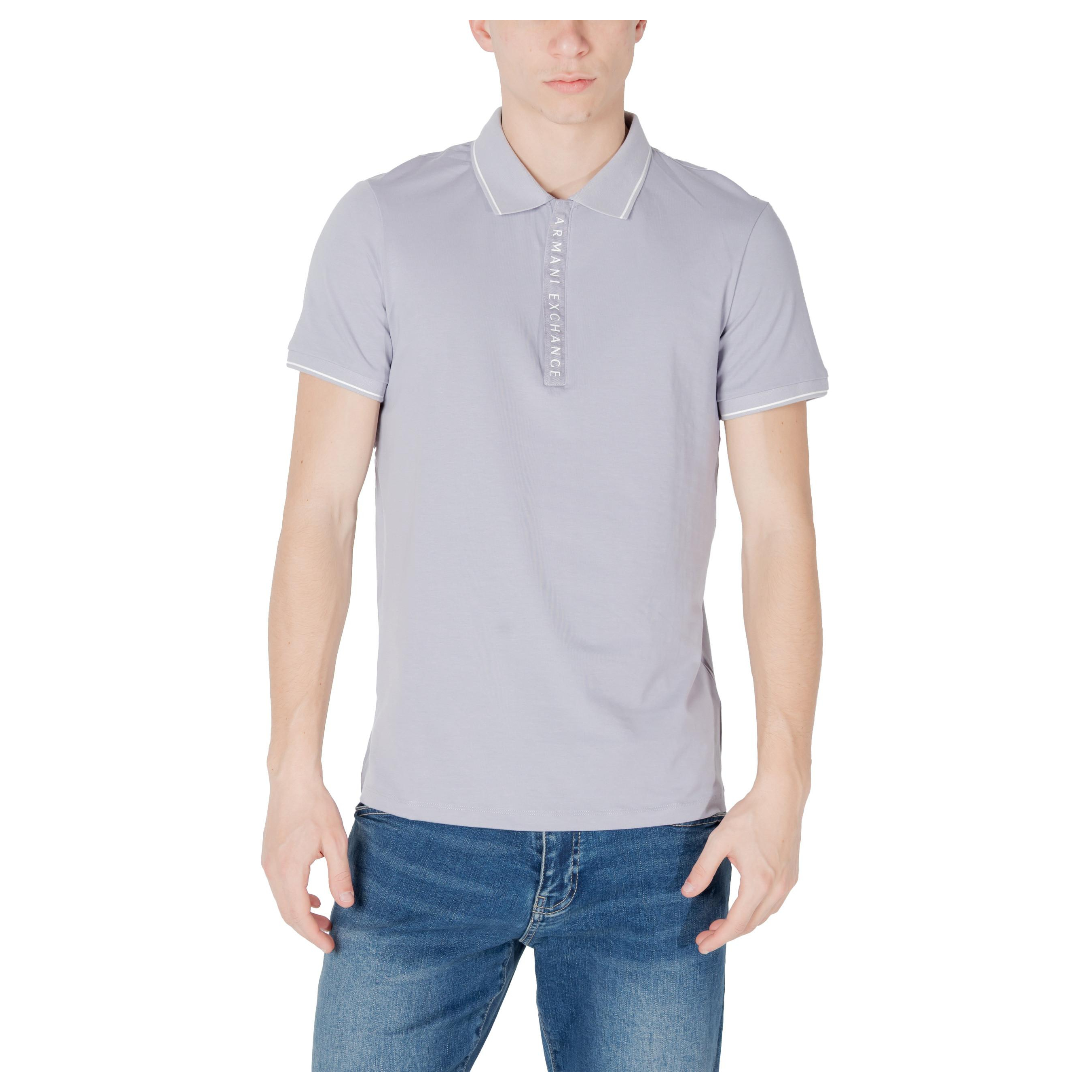 Снимка на Мъжка блуза с яка ARMANI EXCHANGE