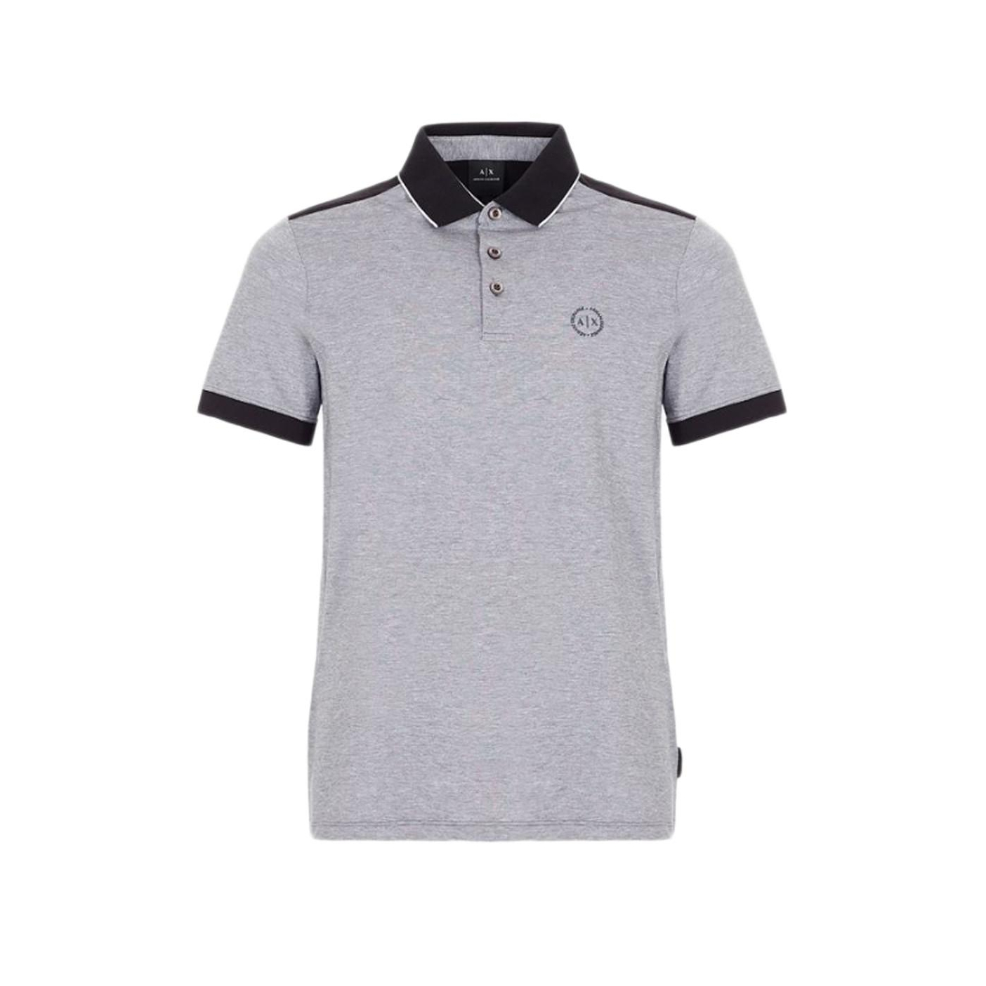 Снимка на Мъжка блуза с яка ARMANI EXCHANGE