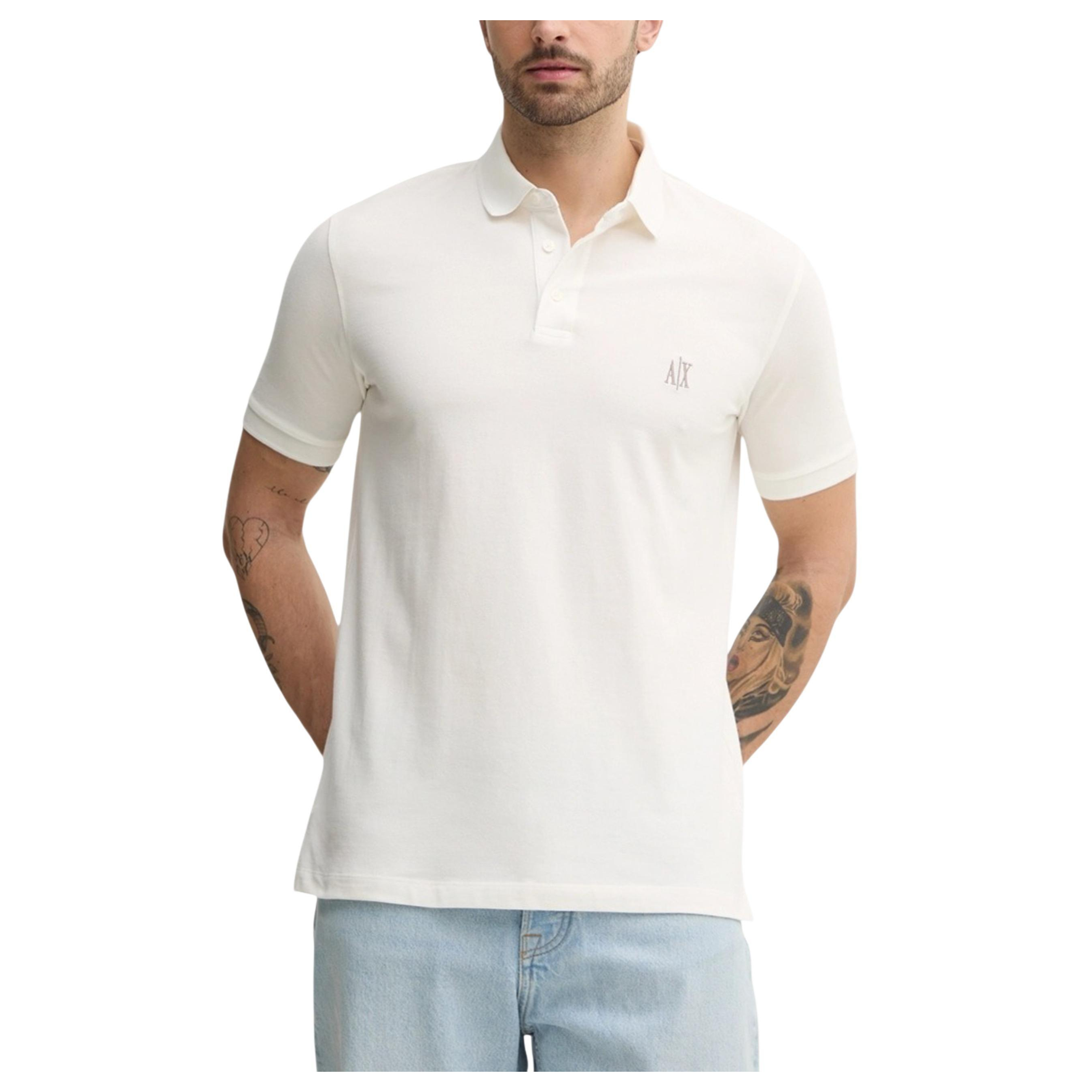 Снимка на Мъжка блуза с яка ARMANI EXCHANGE