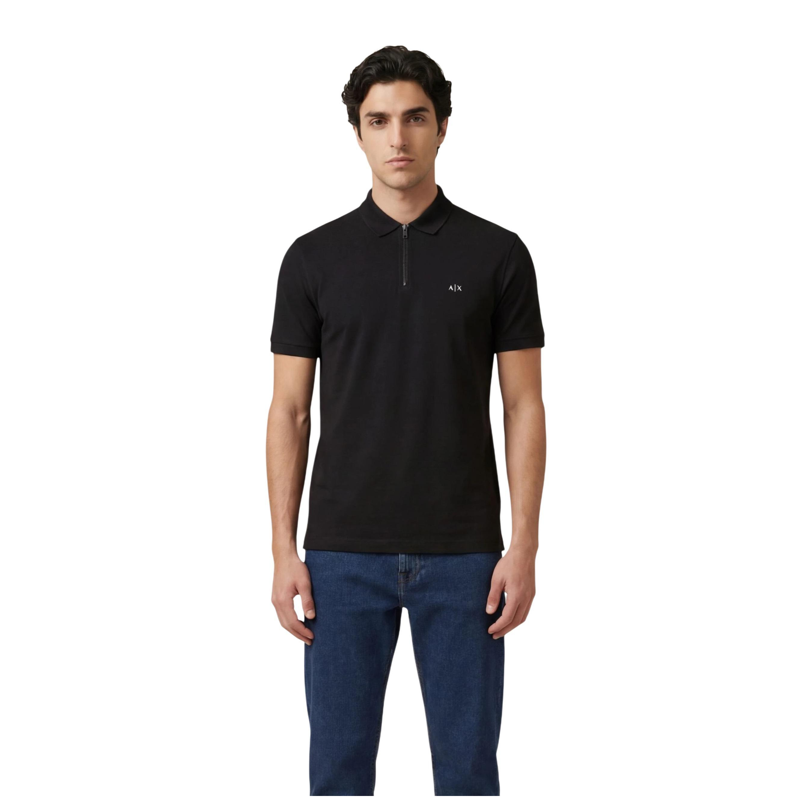 Снимка на Мъжка блуза с яка ARMANI EXCHANGE