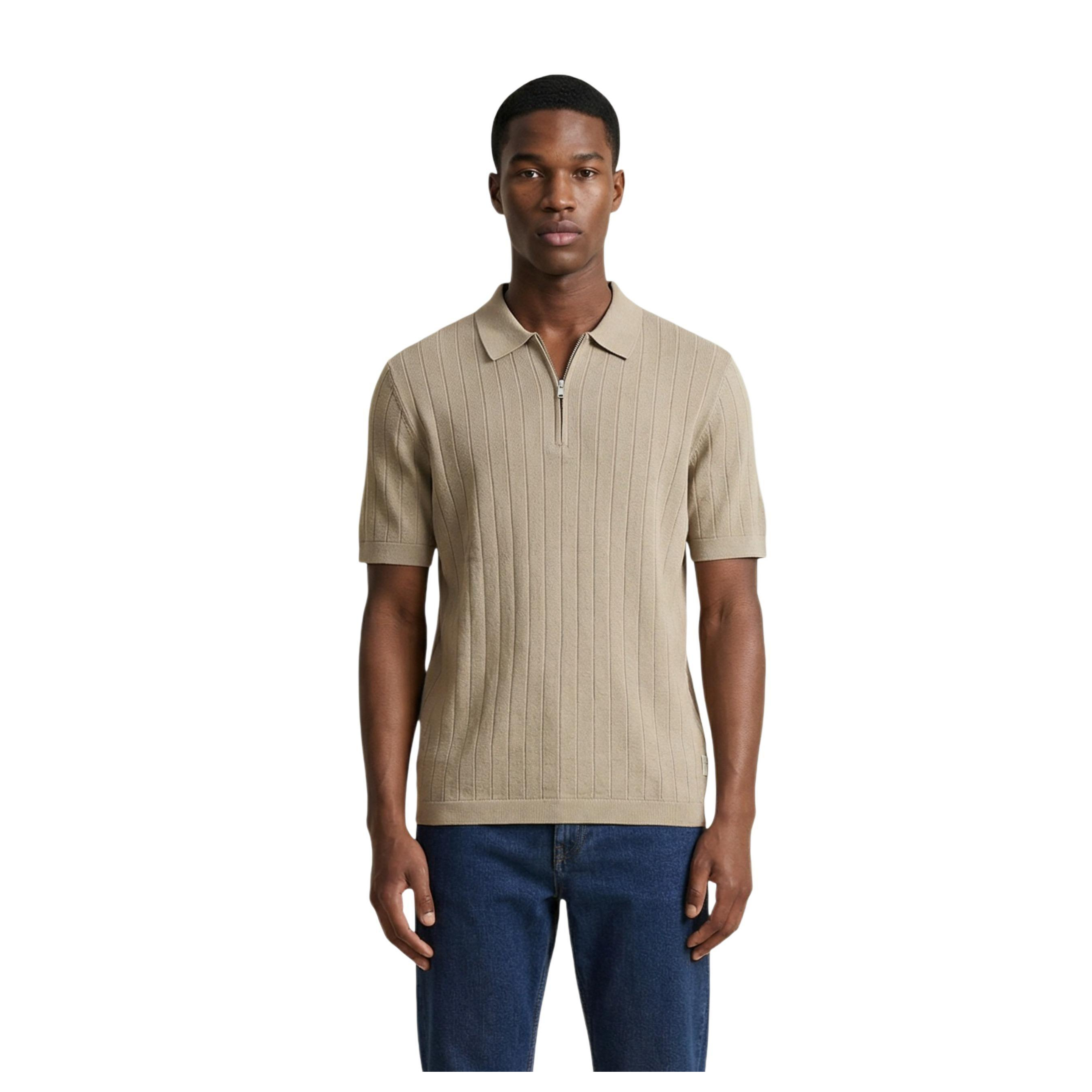 Снимка на Мъжка блуза с яка ARMANI EXCHANGE