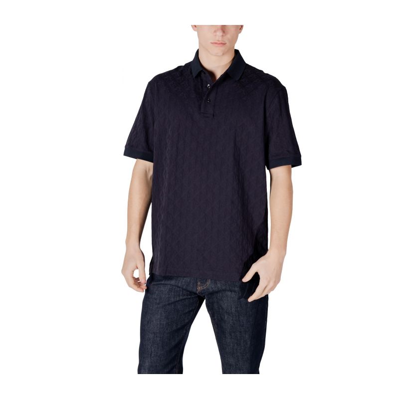 Снимка на Мъжка блуза с яка ARMANI EXCHANGE 